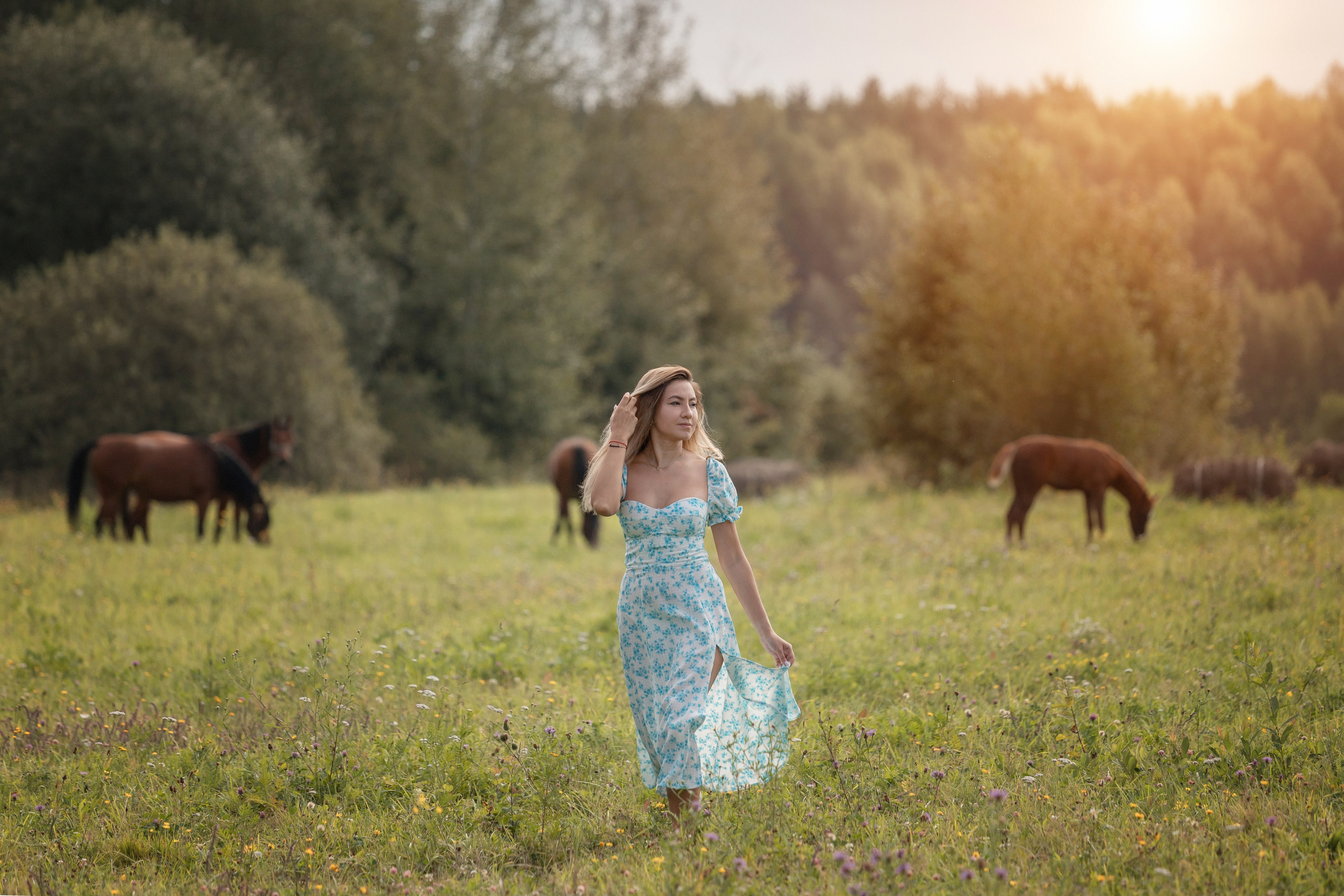 Фотосъёмка лошадей. Семейный и анималист фотограф в Переславле Анастасия Гусева