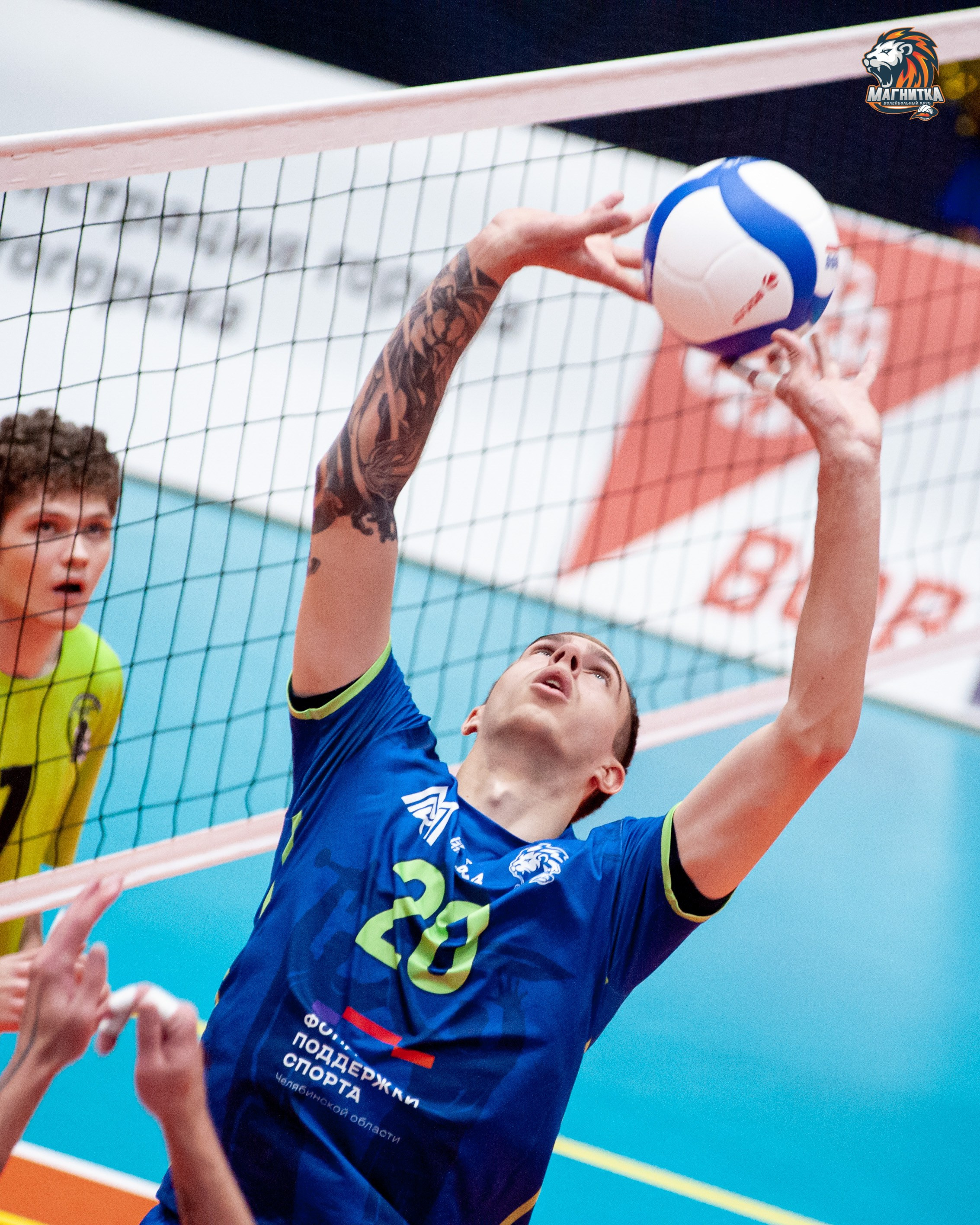 Чемпионат России по волейболу. Высшая лига А. Магнитка — Локомотив-Изумруд. Фотограф Магнитогорск Данил Семенов