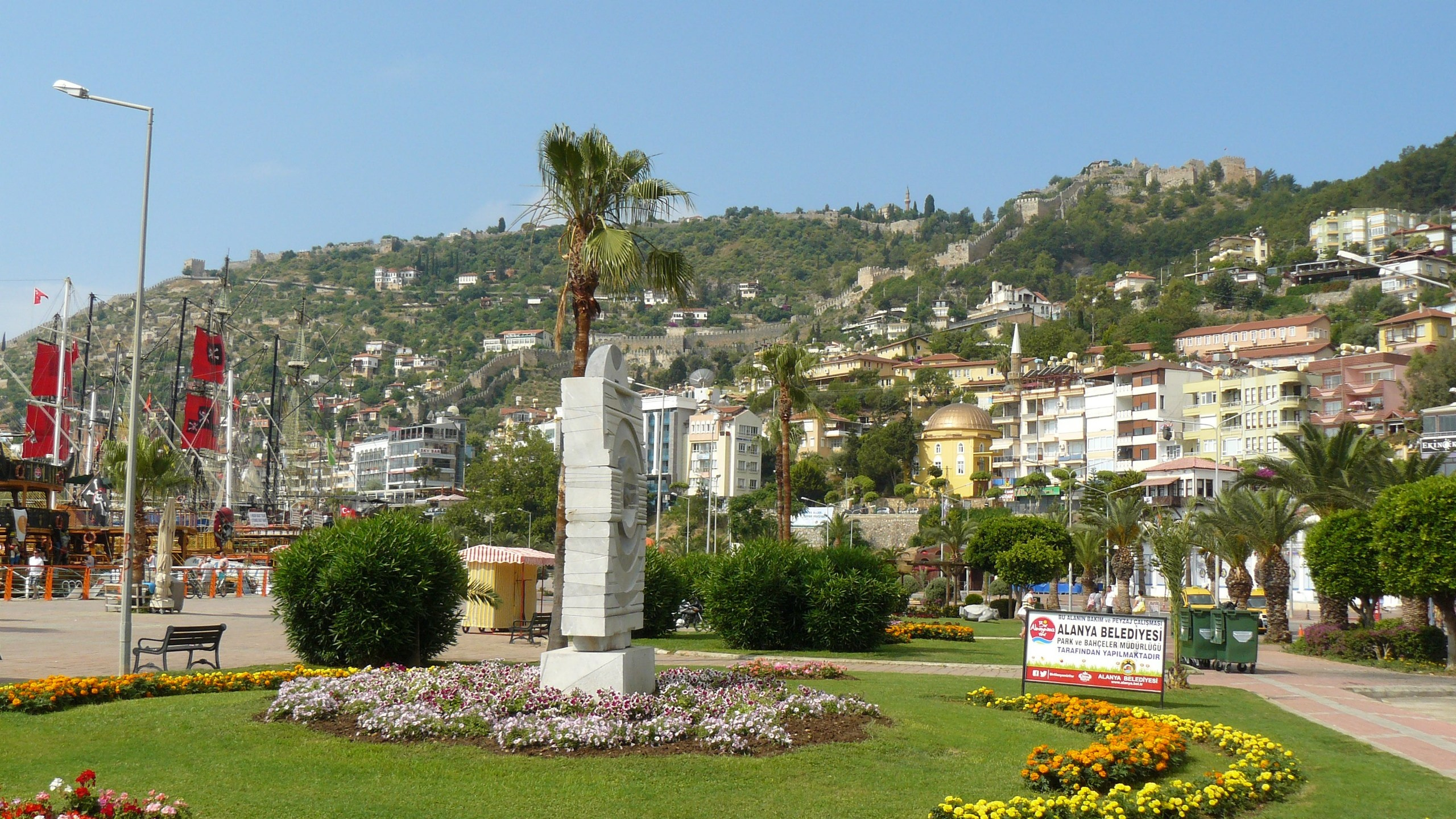Алания 2015 порт и парк. Фотопрогулки по Миру
