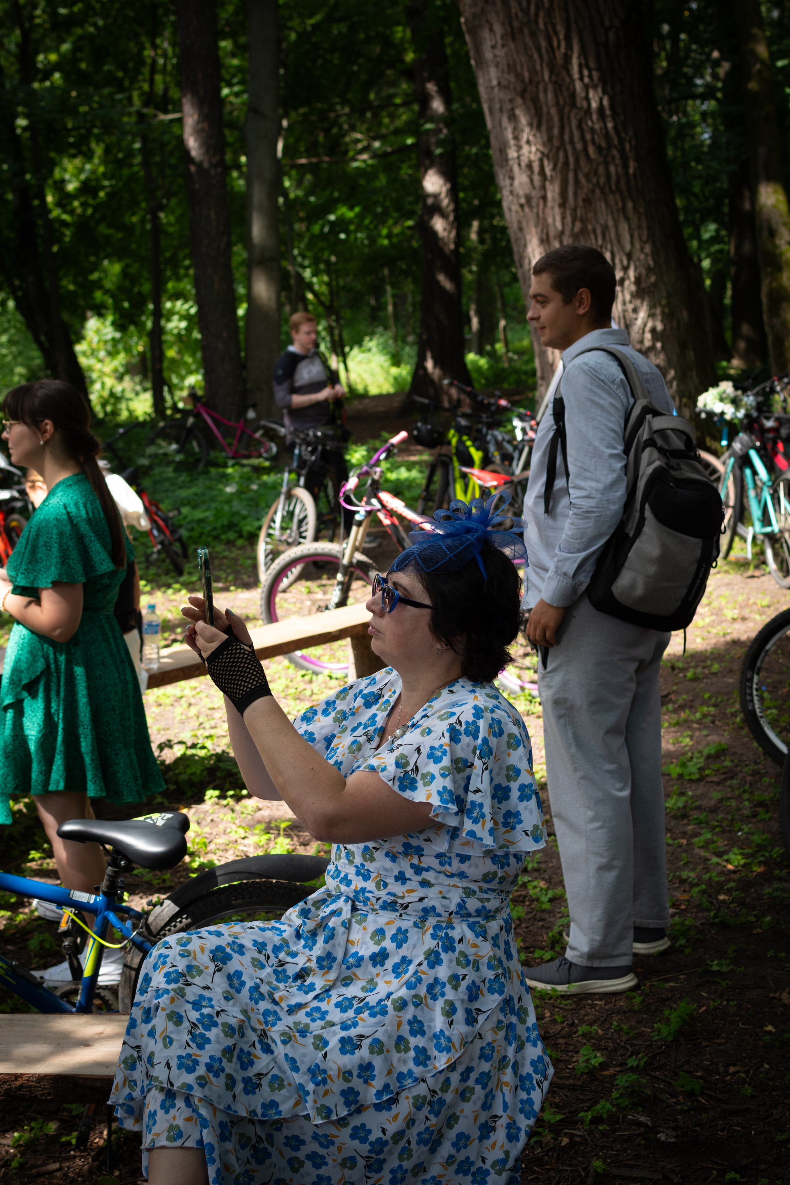 «Леди на велосипеде» — велопробег по г. Жуковскому 2025. Репортажный фотограф Сыбер Мартти