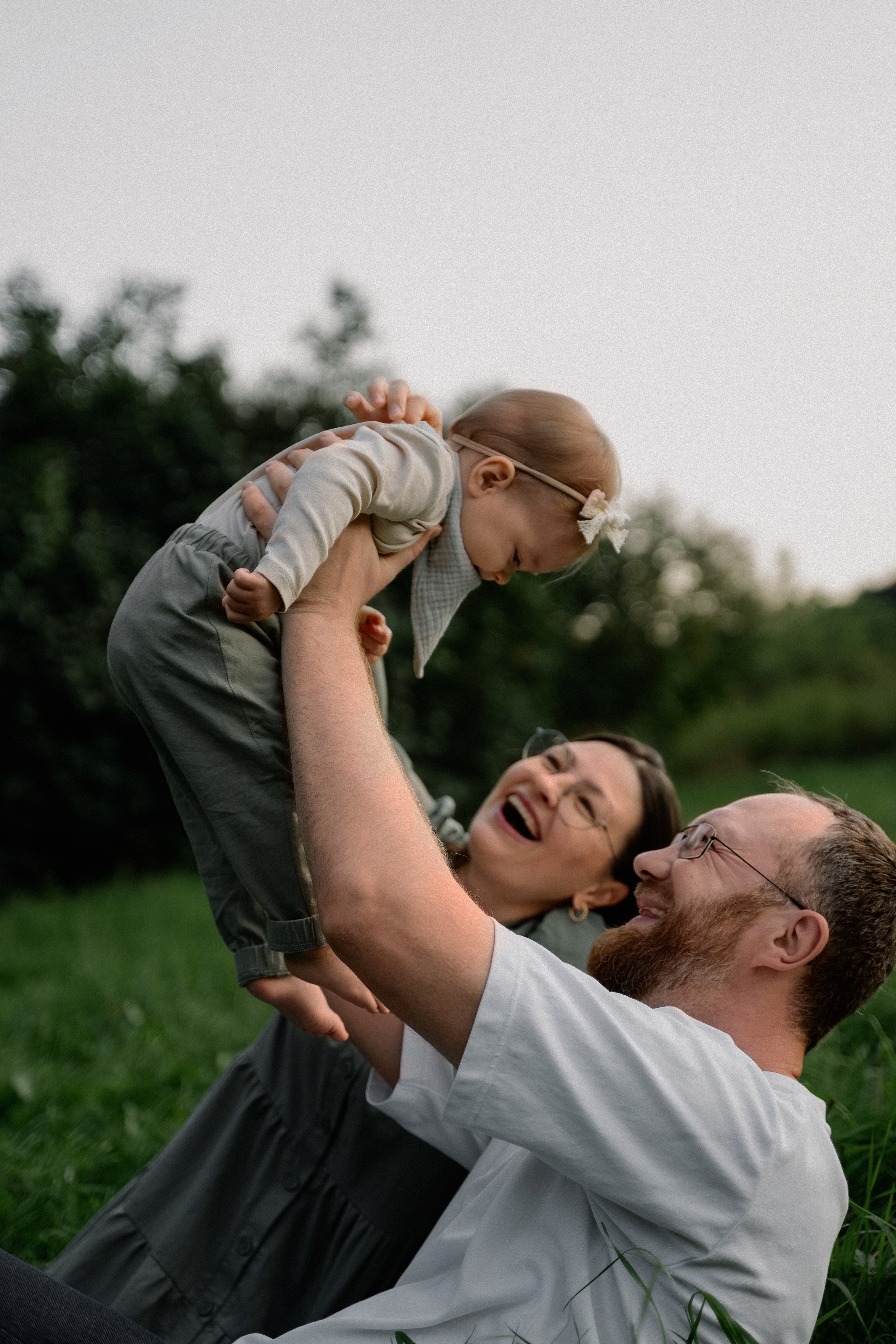 Втроем. Семейный фотограф в Москве Надя Бугаева