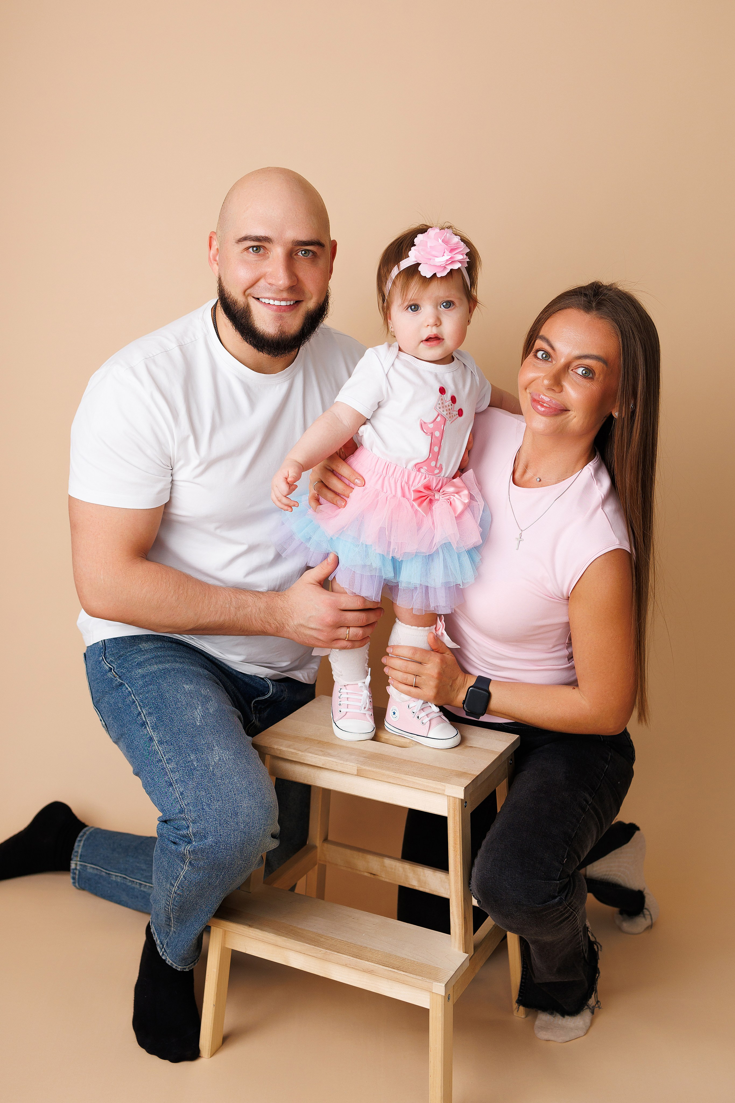 Викуле 1 годик. Фотограф новорожденный малышей Новосибирск