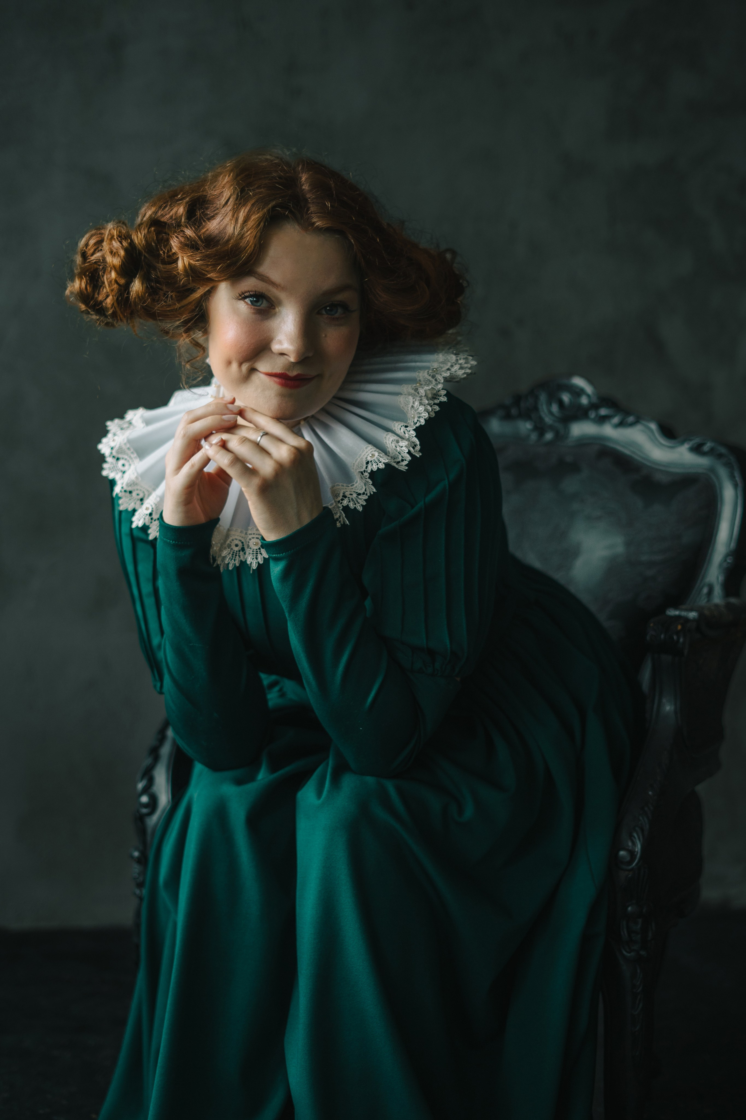 Портрет девушки XIX века. Фотограф Мария N Екатеринбург