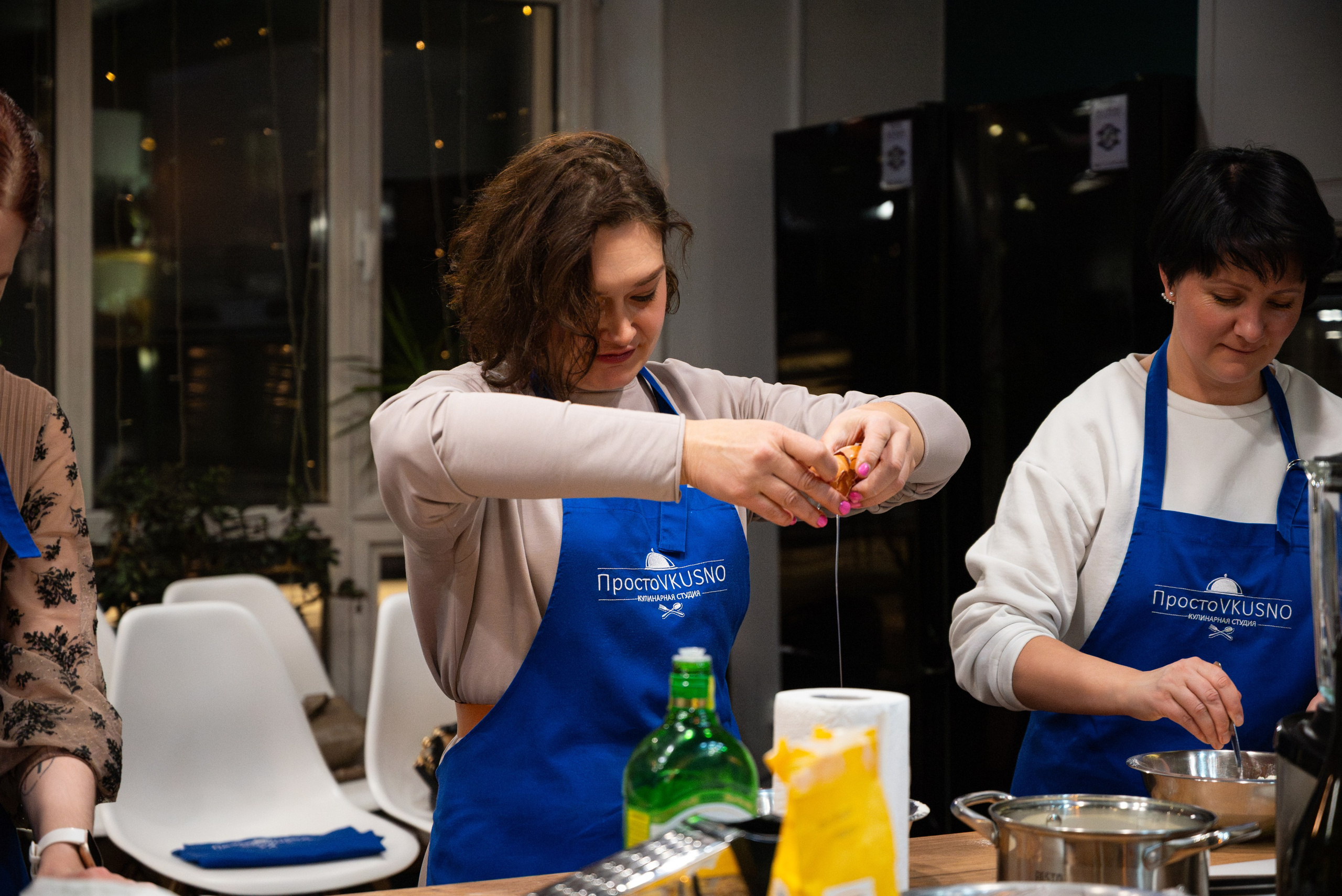 Кулинарный мастер класс. Фотограф мероприятий в Москве