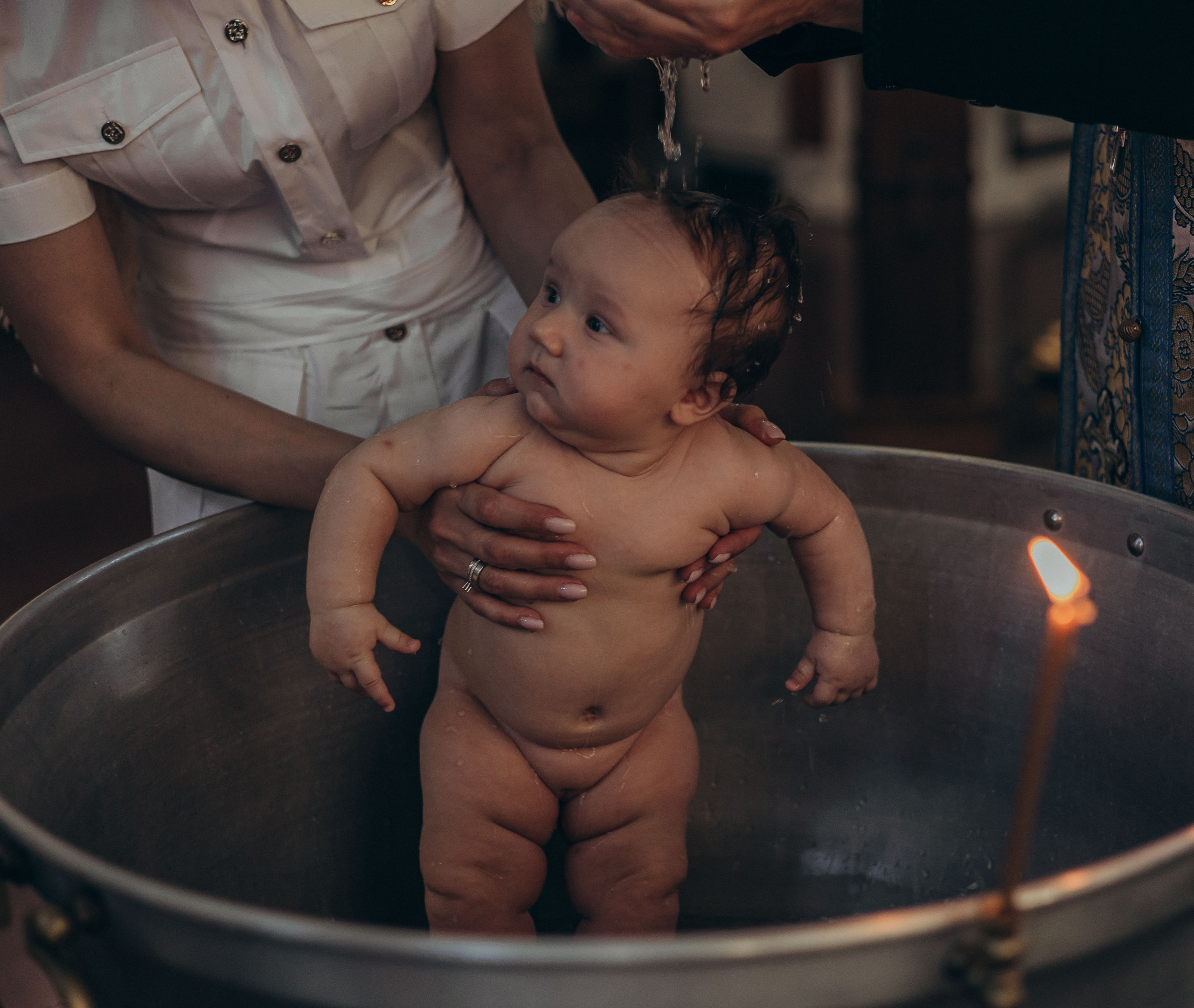 Таинство Крещения. Семейный и детский фотограф в Ростове-на-Дону Удалова Лина
