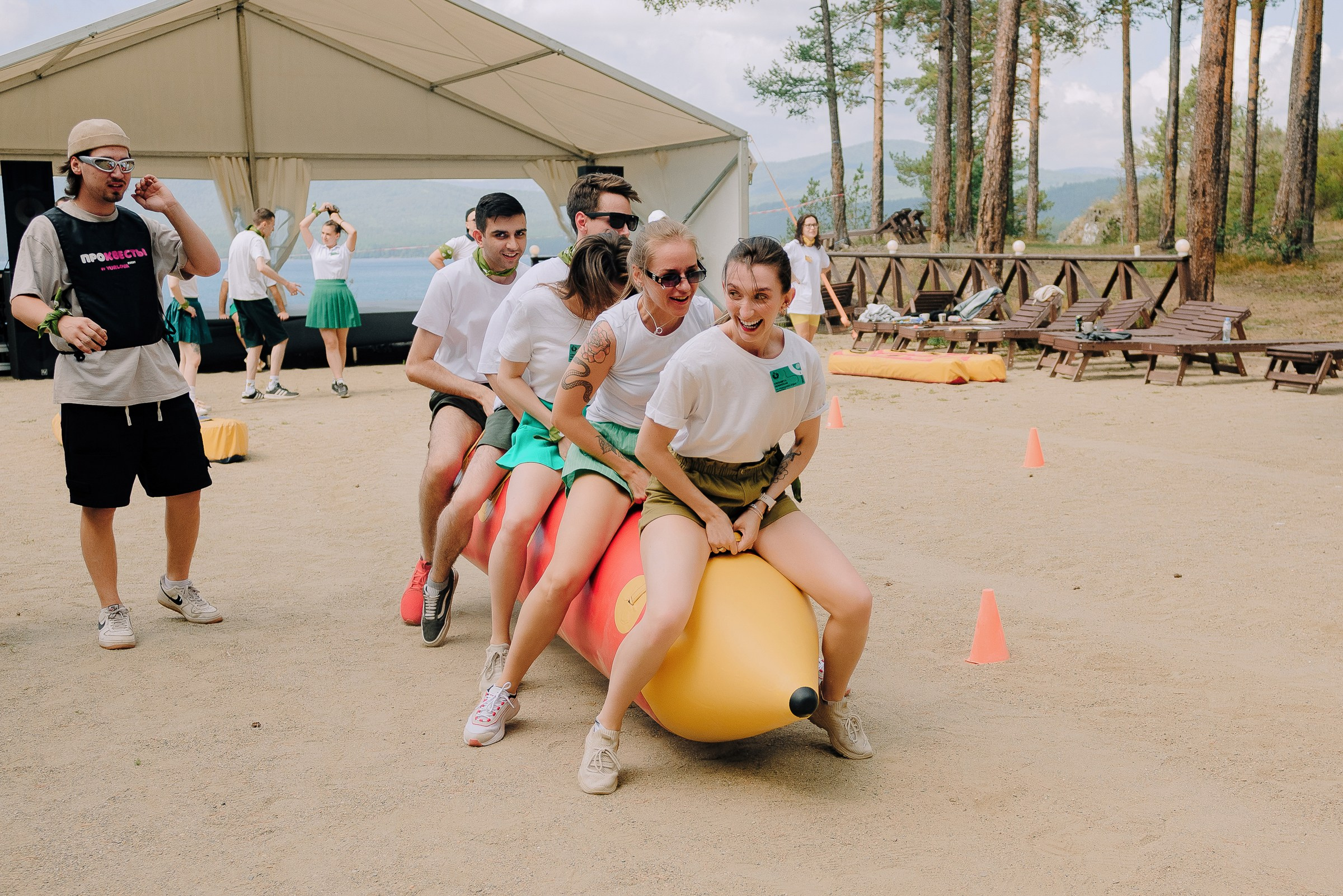 2-х ДНЕВНЫЙ КОРПОРАТИВ В СТИЛЕ ЛАГЕРНОЙ СМЕНЫ НА ТУРГОЯКЕ. Репортажный фотограф Зуев Роман г. Челябинск