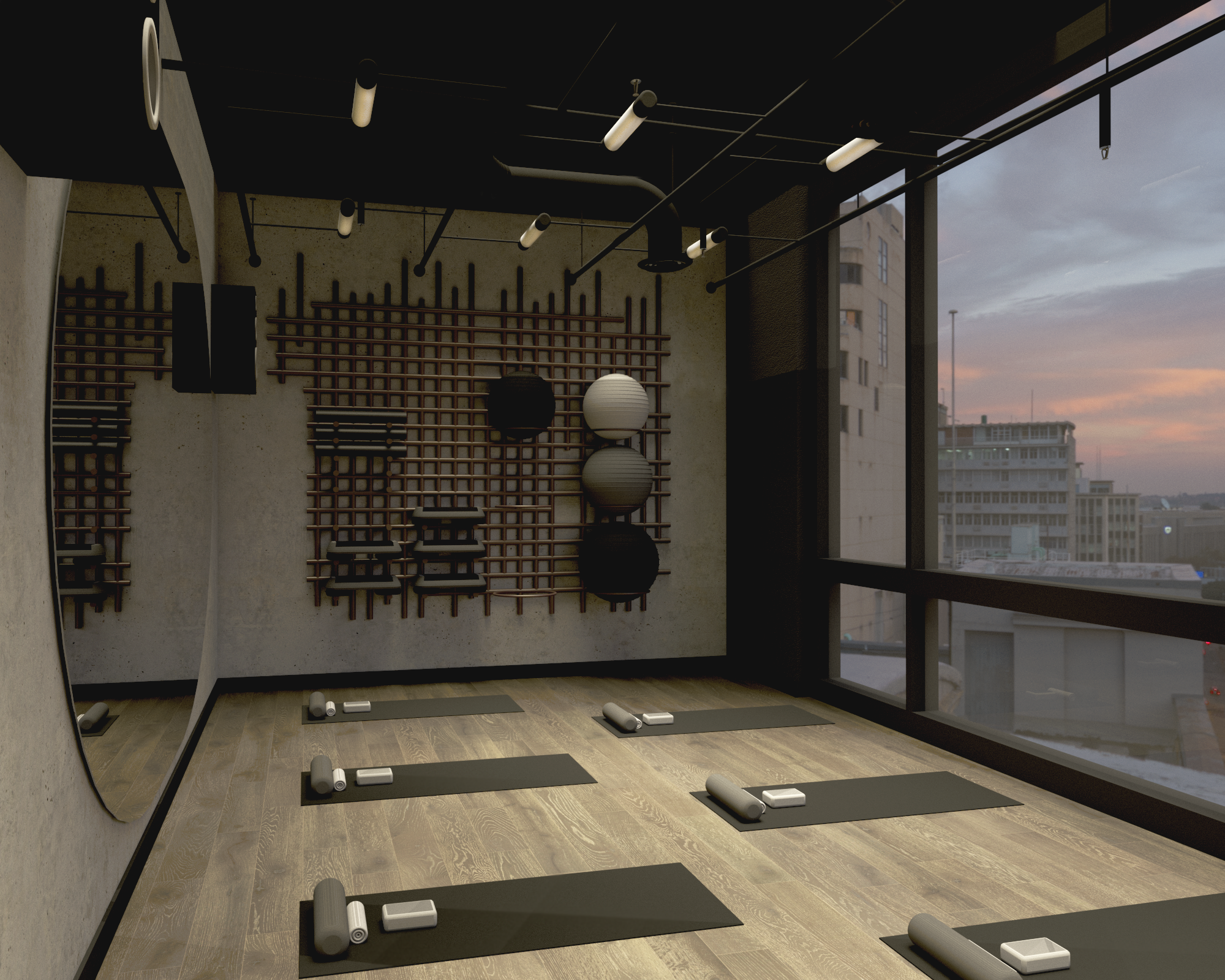 Визуализации спортзал. Обо мне