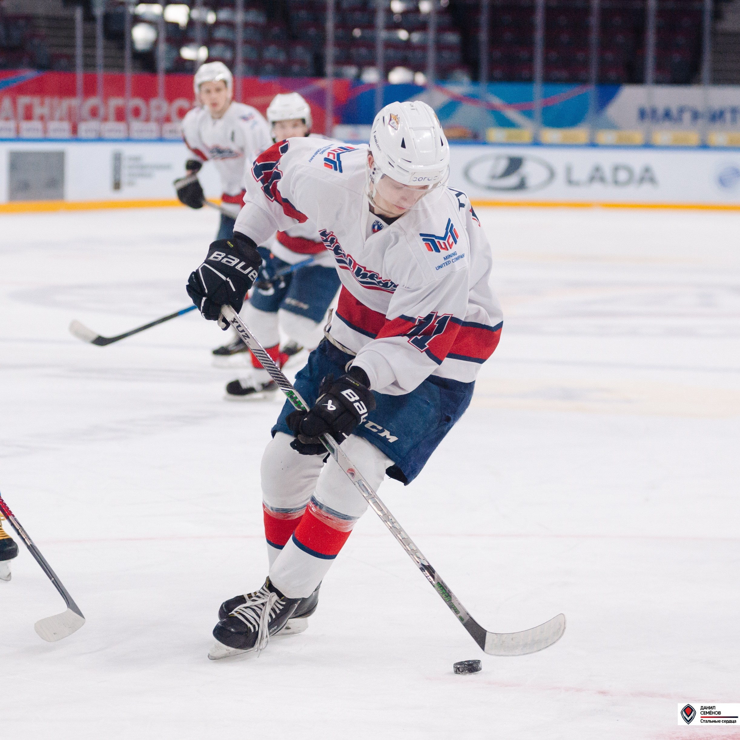 Чемпионат СХЛ. Стальные сердца — Газовик. Фотограф Магнитогорск Данил Семенов