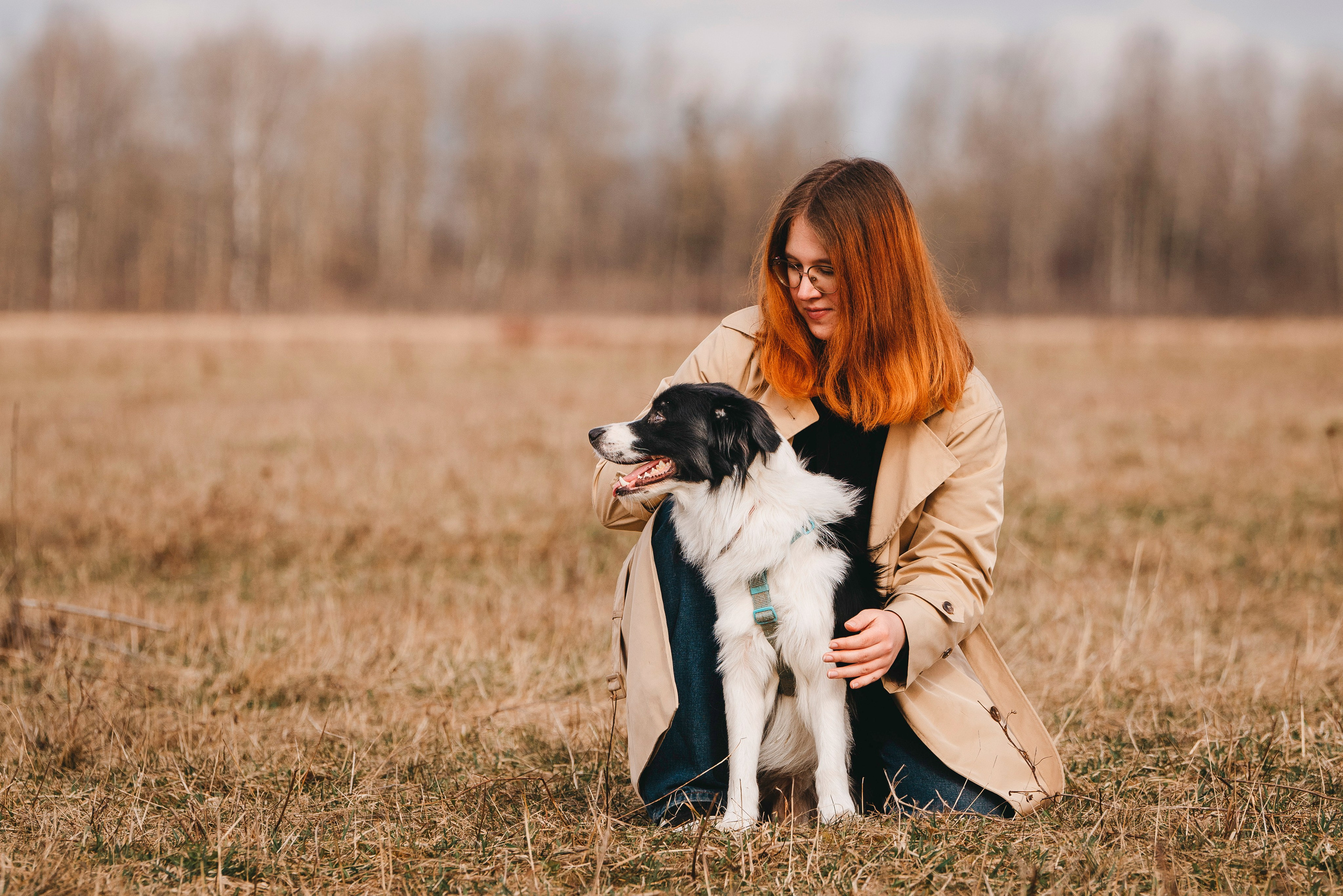 Нил и Алёна. Фотограф анималист в Спб недорого Олеся Майорова