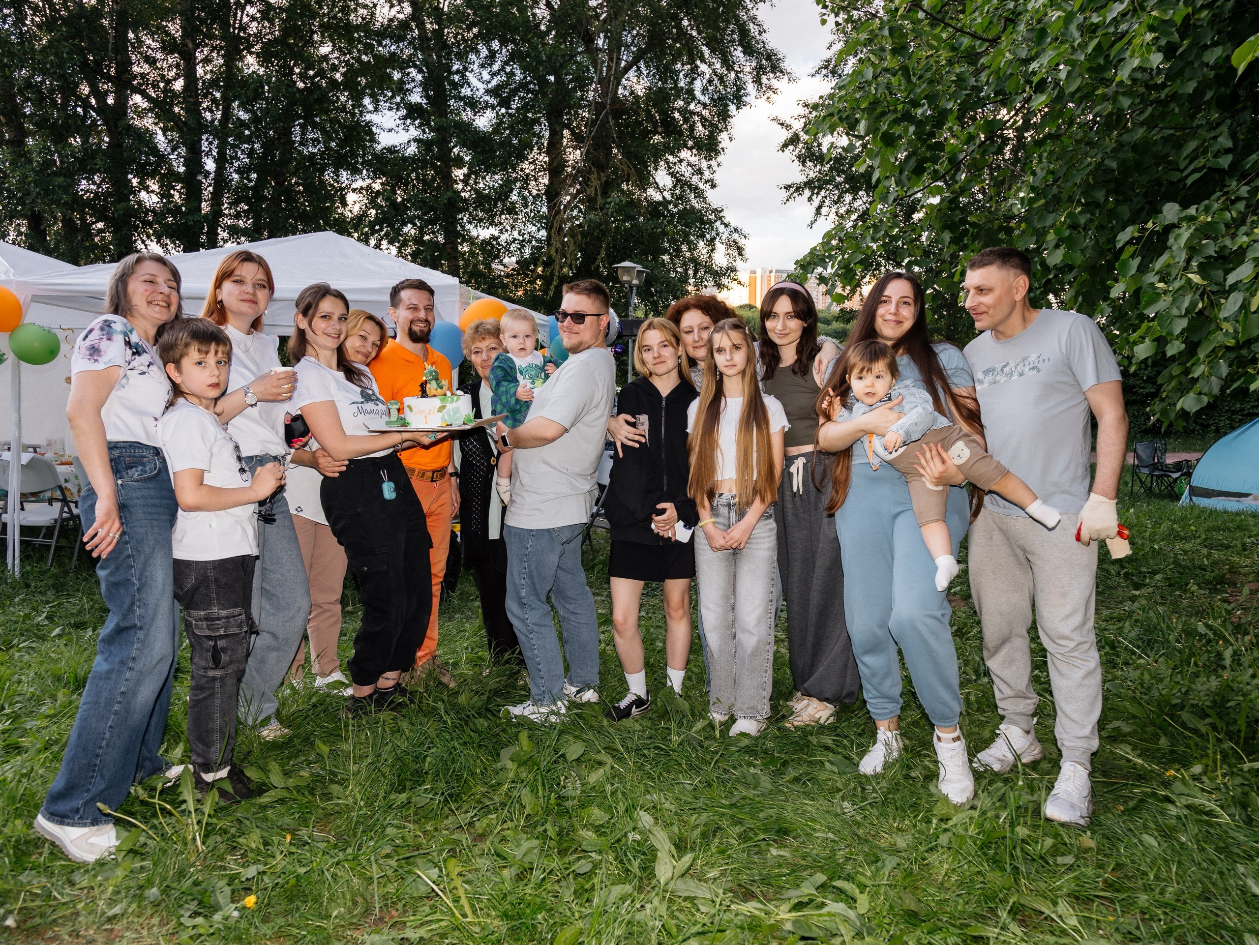 Лето природа день рождение ребенка. Фотограф Алексей Зозин в Москве