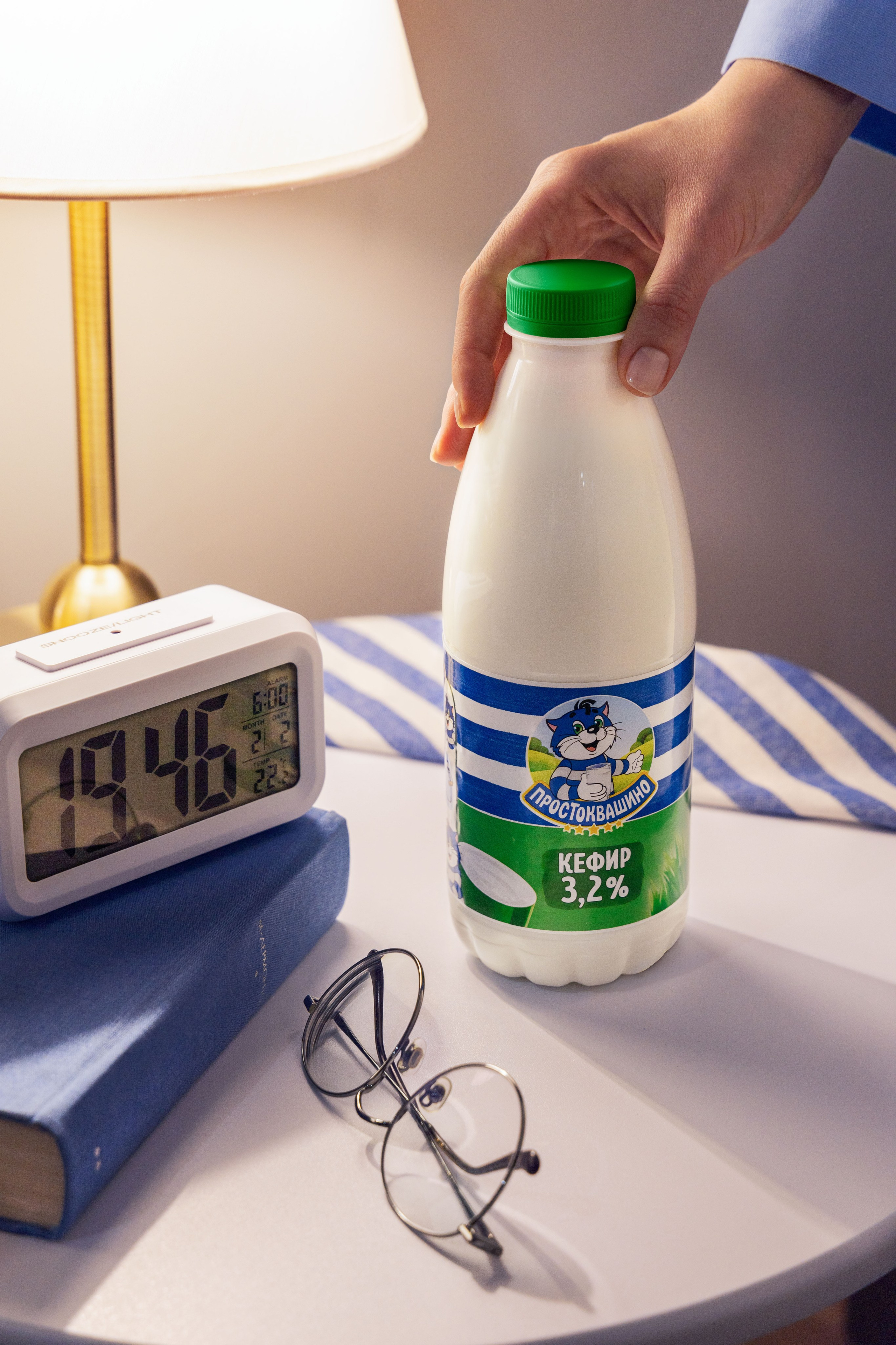 Рекламная фуд-фотосъемка для Простоквашино. Фуд — предметный фотограф в Москве