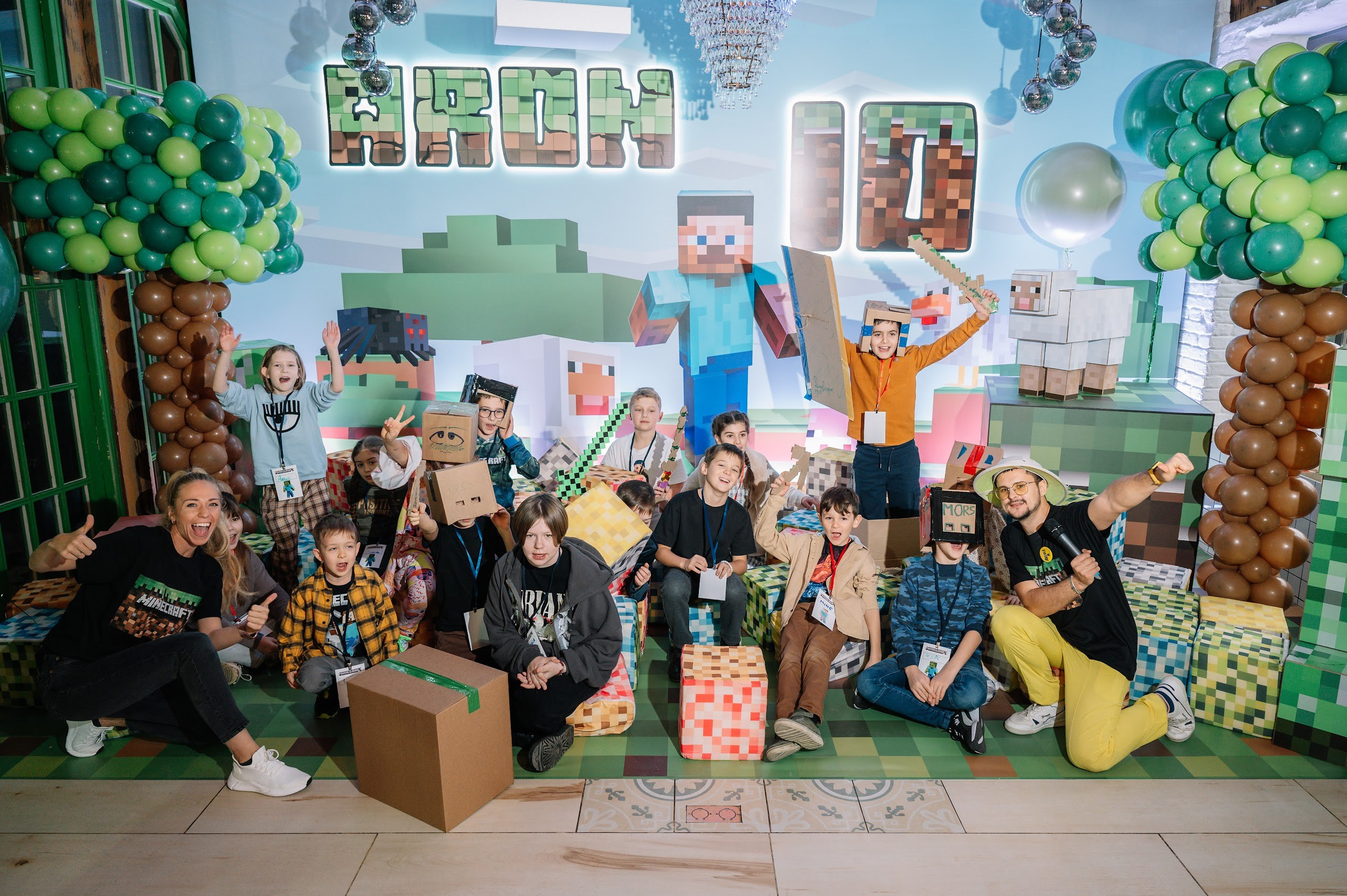 «MINECRAFT» День рождения 10 лет. Агентство 2А_agency