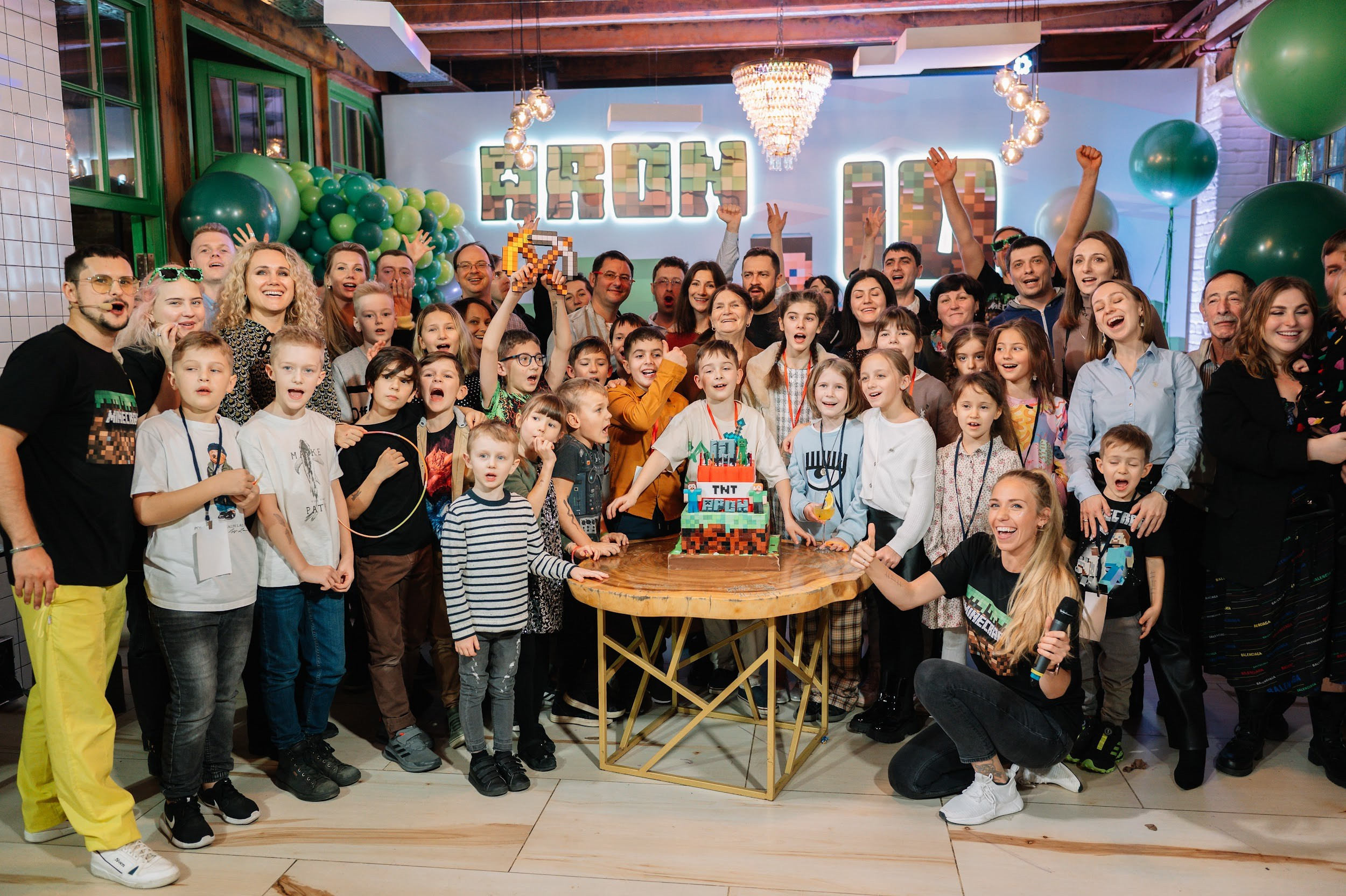 «MINECRAFT» День рождения 10 лет. Агентство 2А_agency