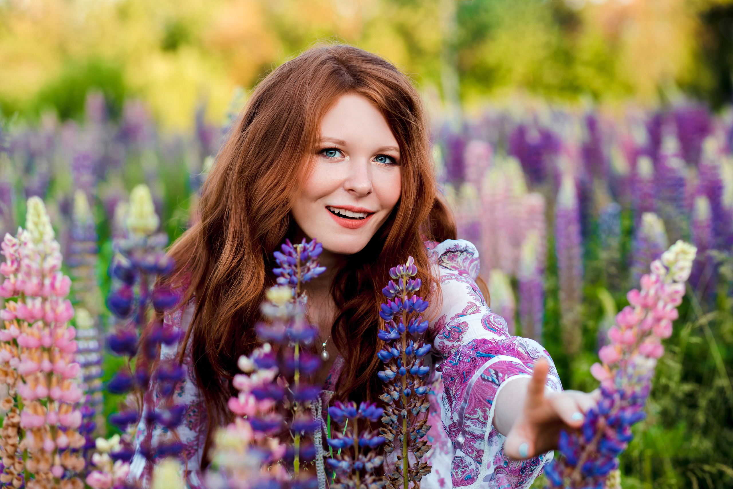 Люпиновое море :). Семейный и свадебный фотограф в Воронеже Майя Добровольская