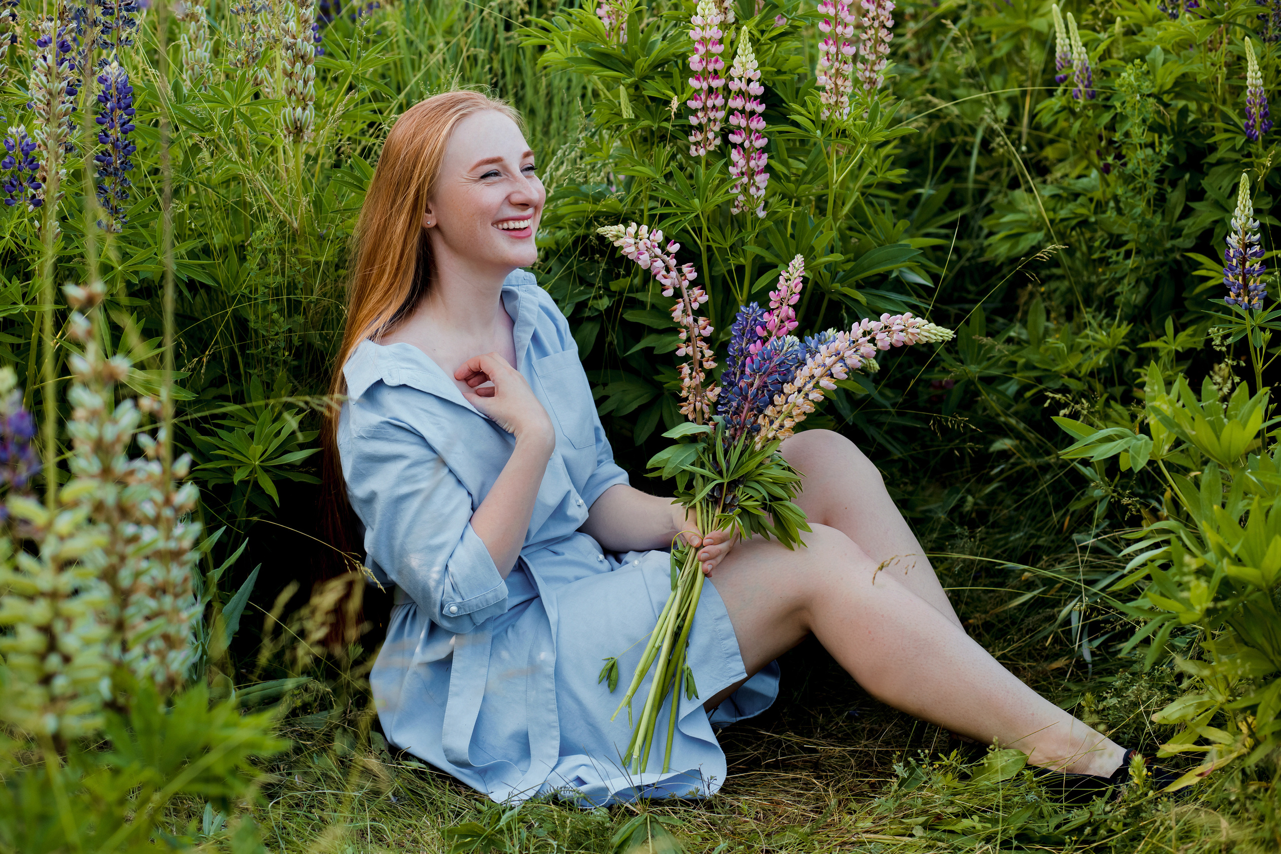 Люпиновое море :). Семейный и свадебный фотограф в Воронеже Майя Добровольская