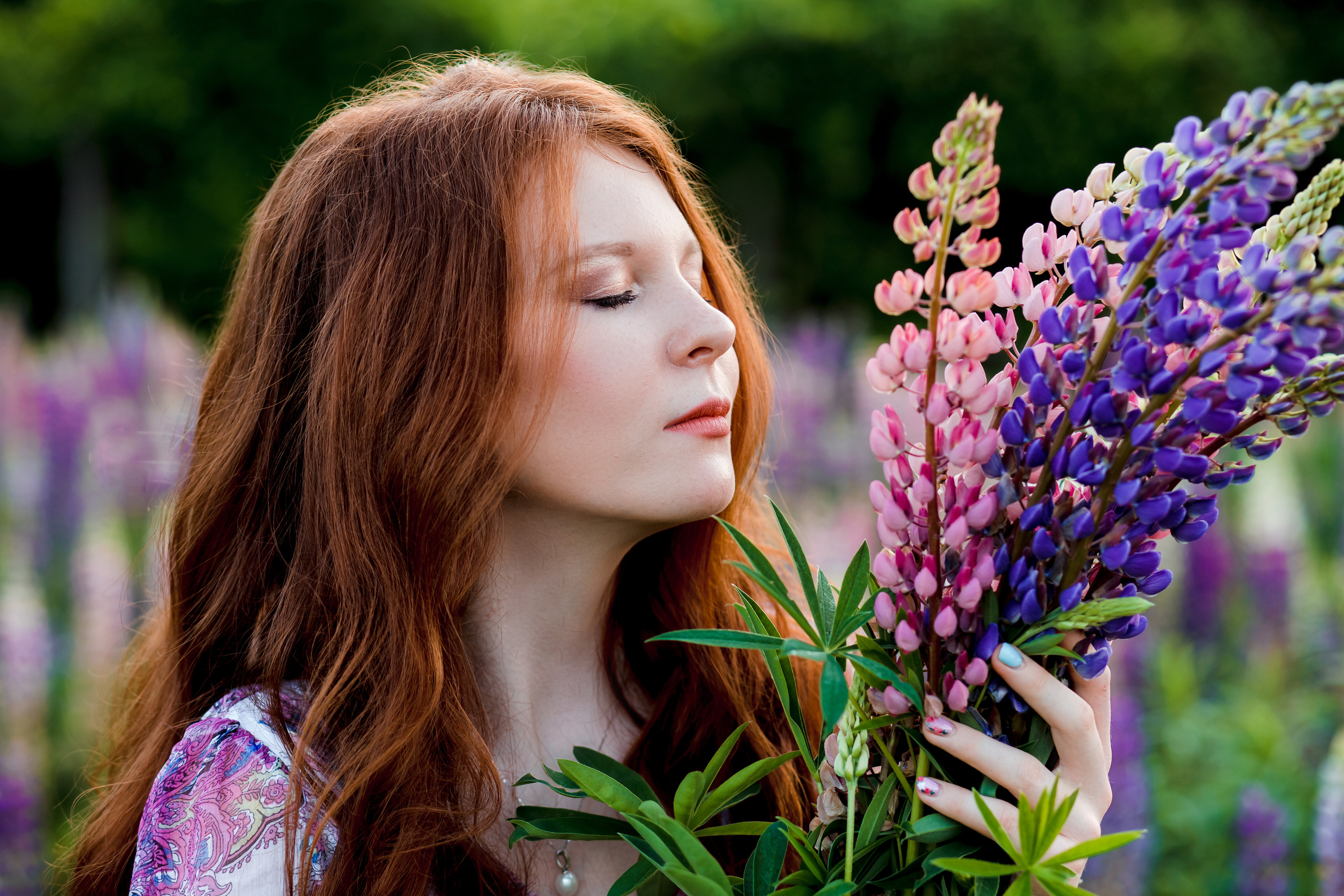 Люпиновое море :). Семейный и свадебный фотограф в Воронеже Майя Добровольская