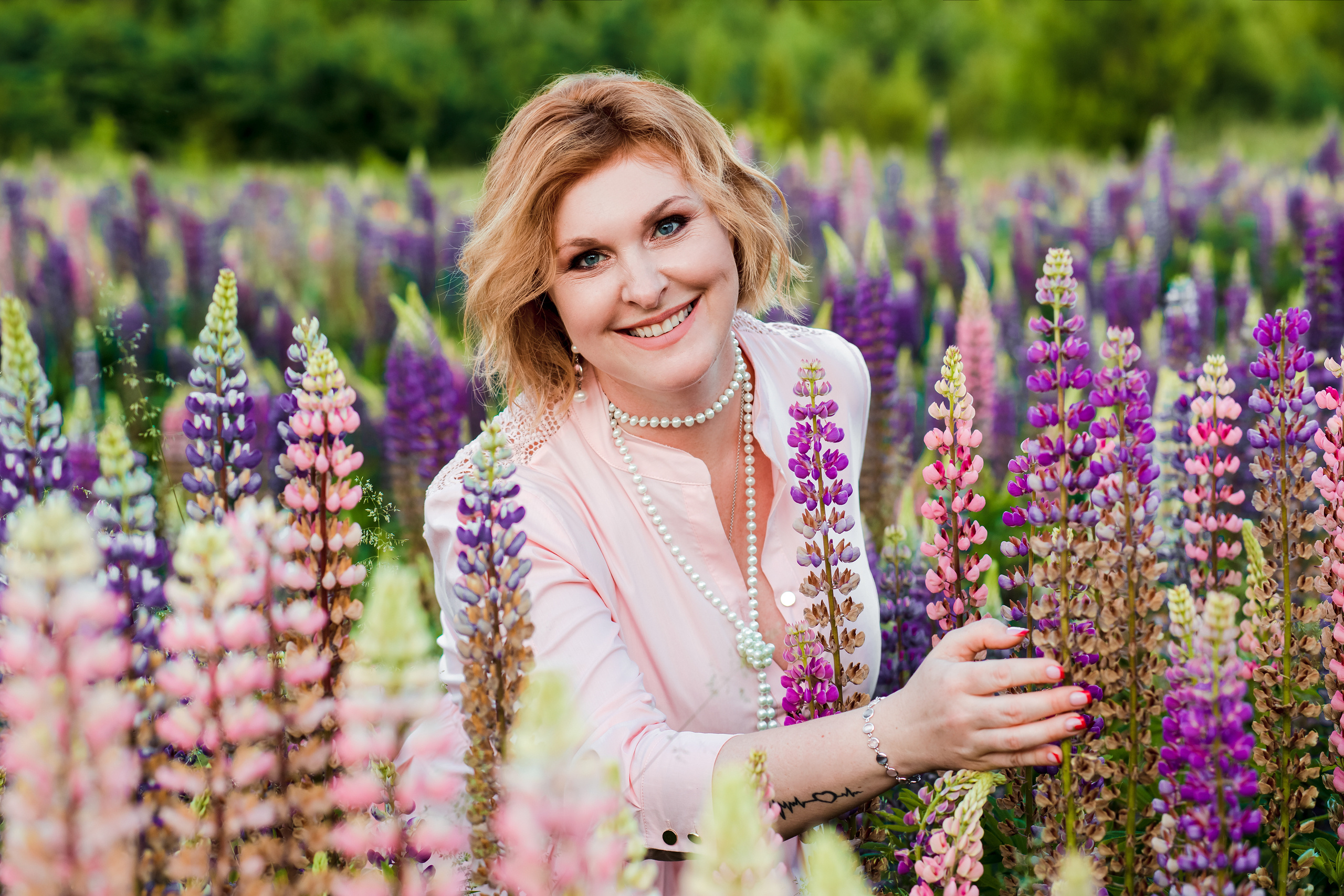 Люпиновое море :). Семейный и свадебный фотограф в Воронеже Майя Добровольская