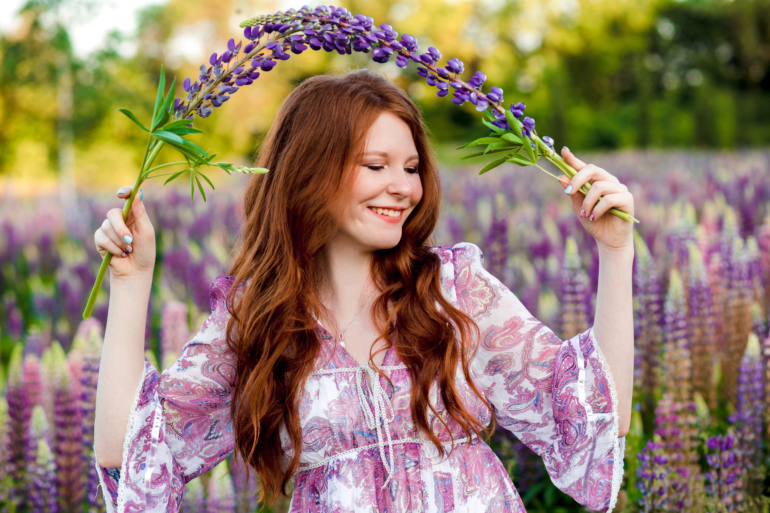 Люпиновое море :). Семейный и свадебный фотограф в Воронеже Майя Добровольская