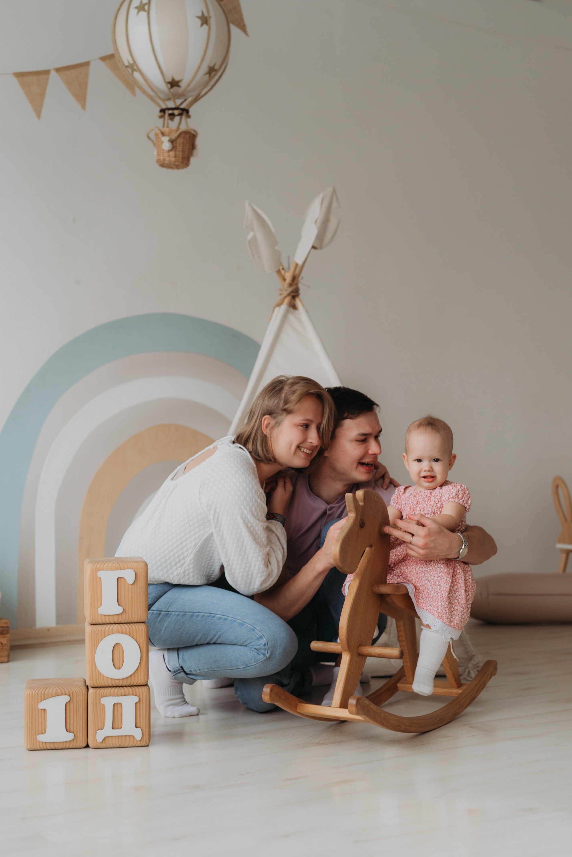Софии годик. Семейный и детский фотограф в Новосибирске и Краснообске — Анна Ким