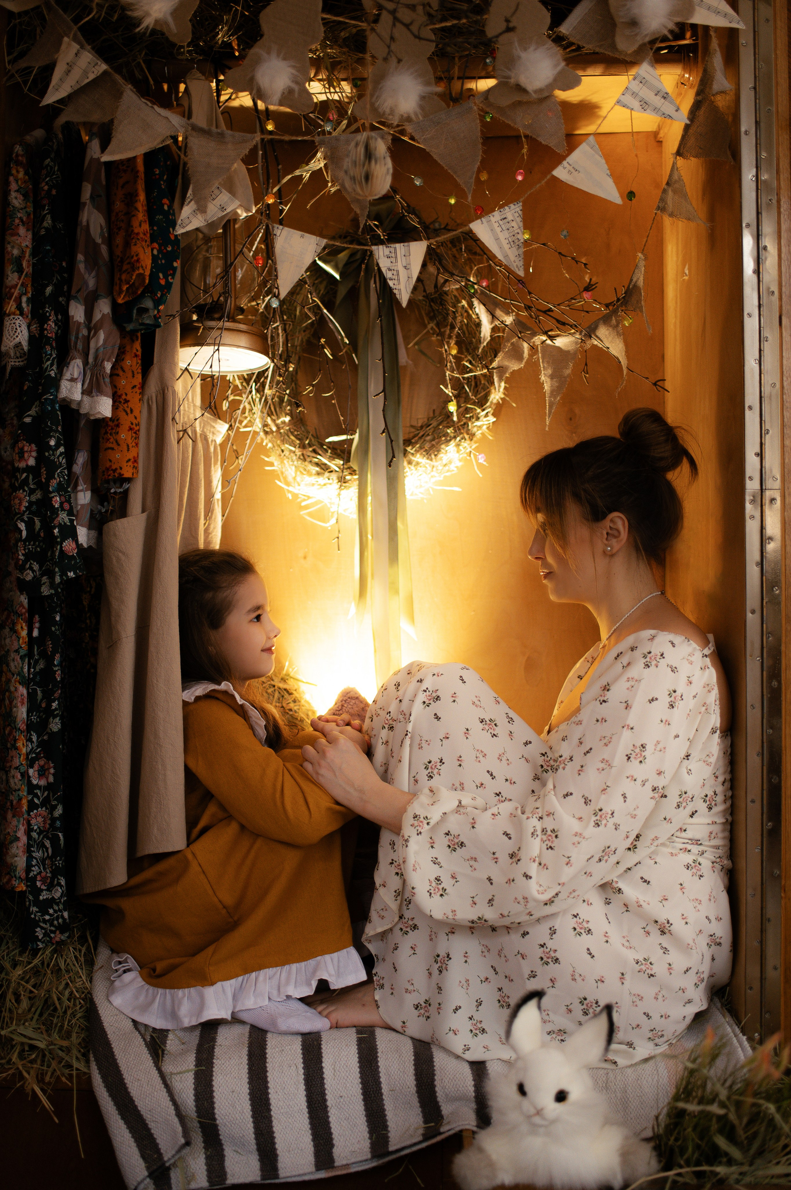 Семейная фотосессия в студии. Семейный и свадебный фотограф в Санкт-Петербурге Юлия Мельникова