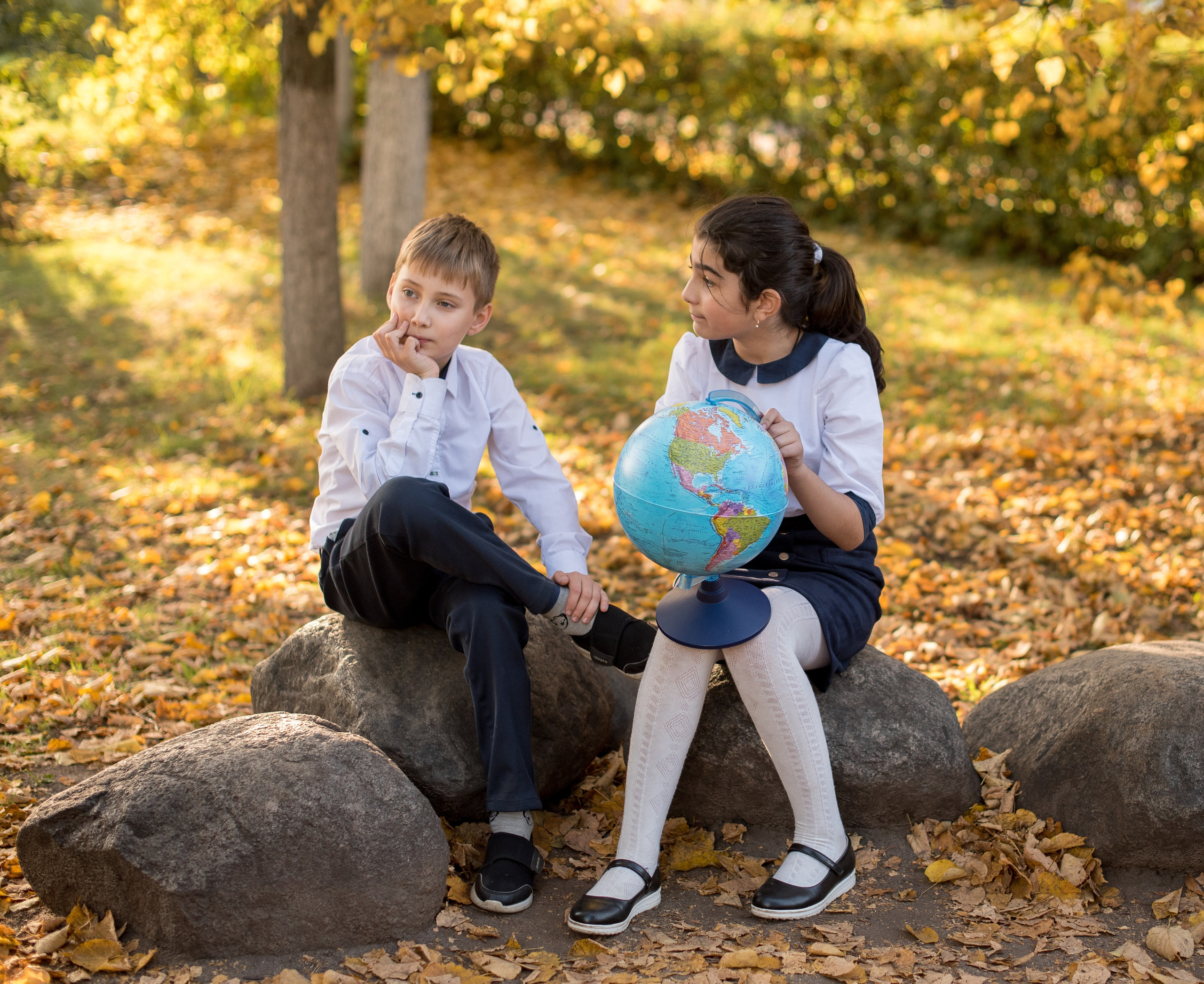 Пример съемки для выпускного альбома с наполнением «премиум». Выпускные альбомы для школ и детских садов в Иваново