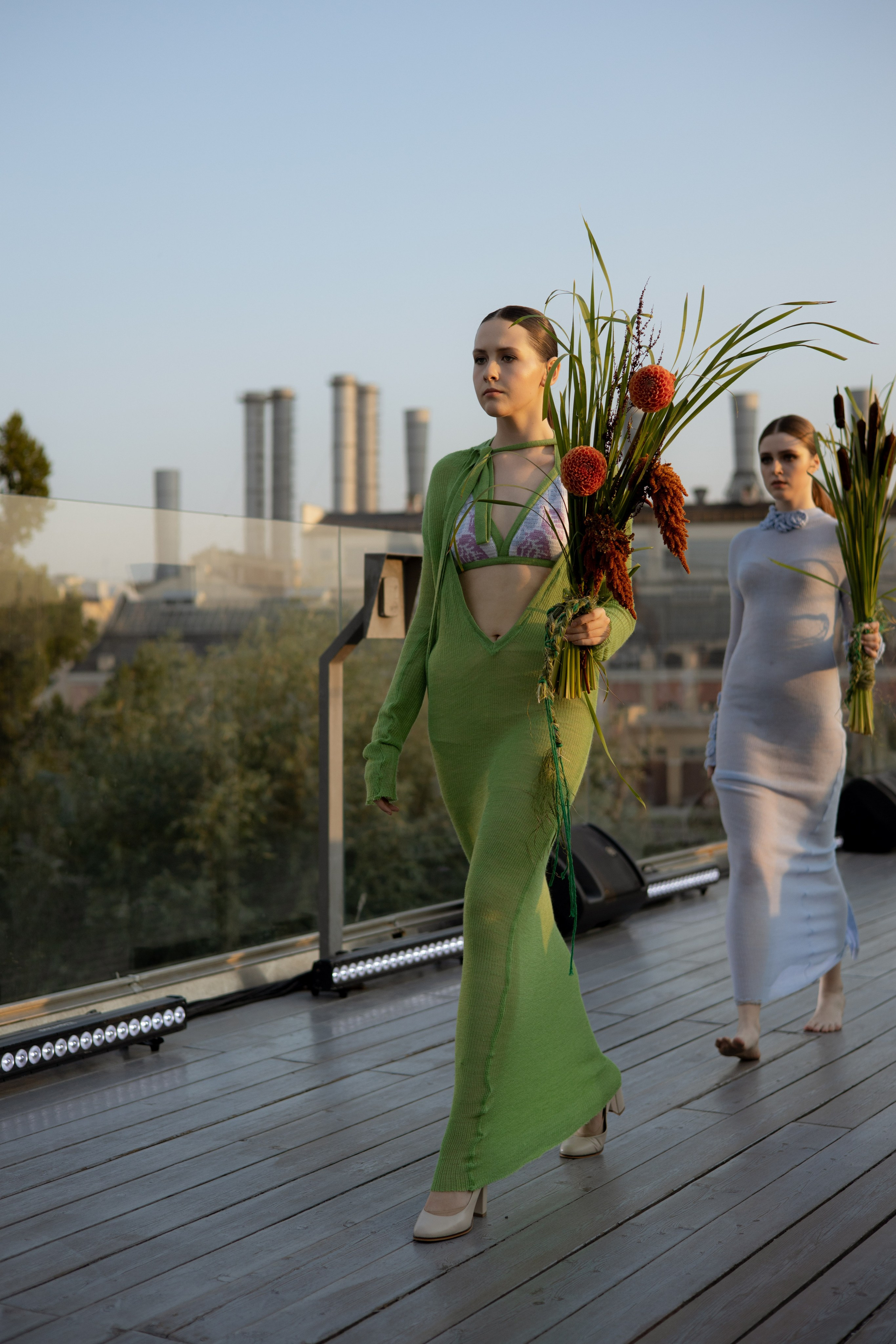 Модный показ. Парящий мост. Оформление свадеб, декор свадеб Вера Маркова, Москва