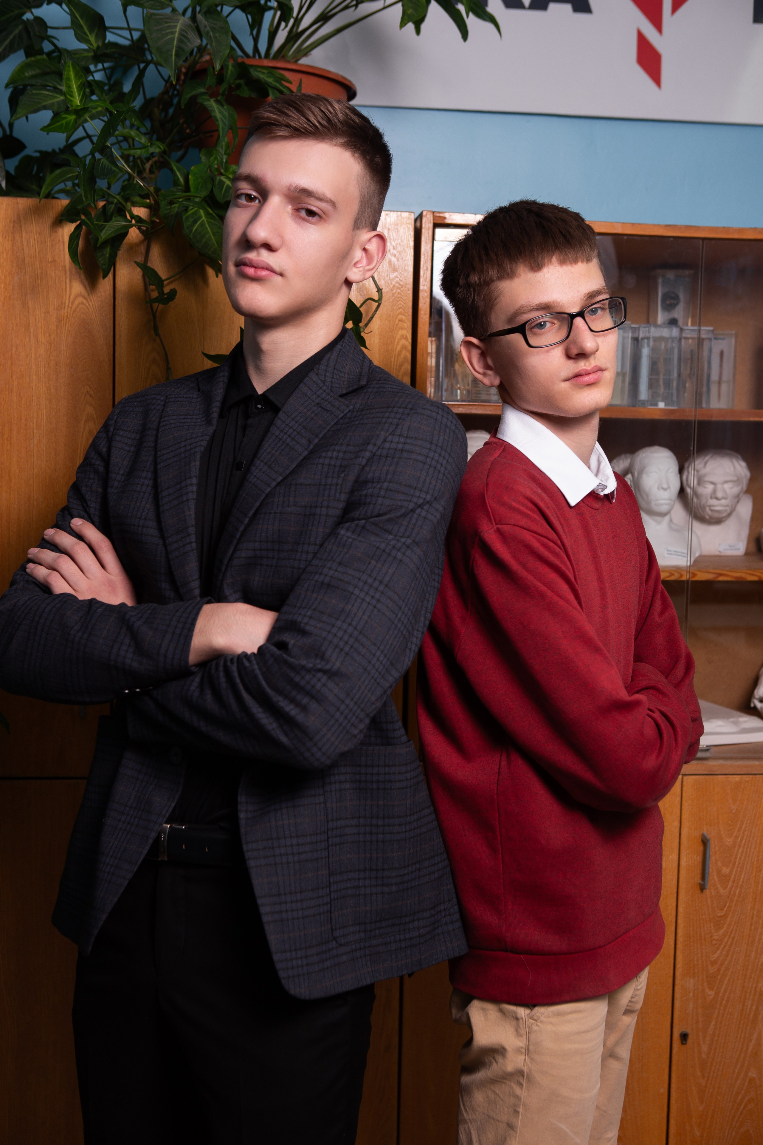 Съемка в библиотеке для 11 класса #1. Профессиональный фотограф в Мценске и Орловской области