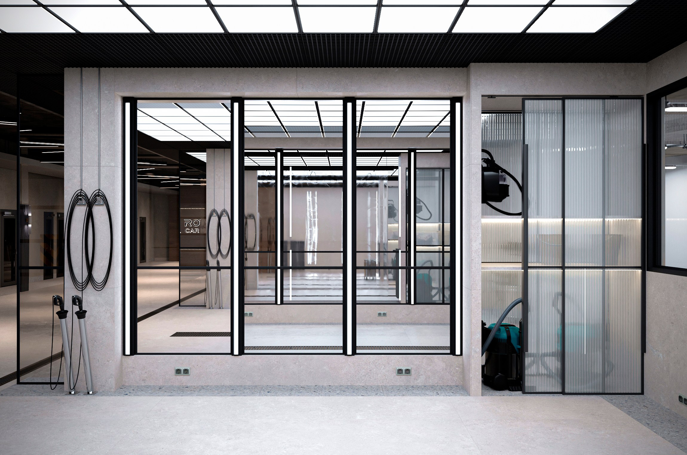 Royal Carwash — Автомоечно-детейлинговый комплекс, г. Астана. Дизайн интерьера и экстерьера в Санкт-Петербурге Яна Емельянова