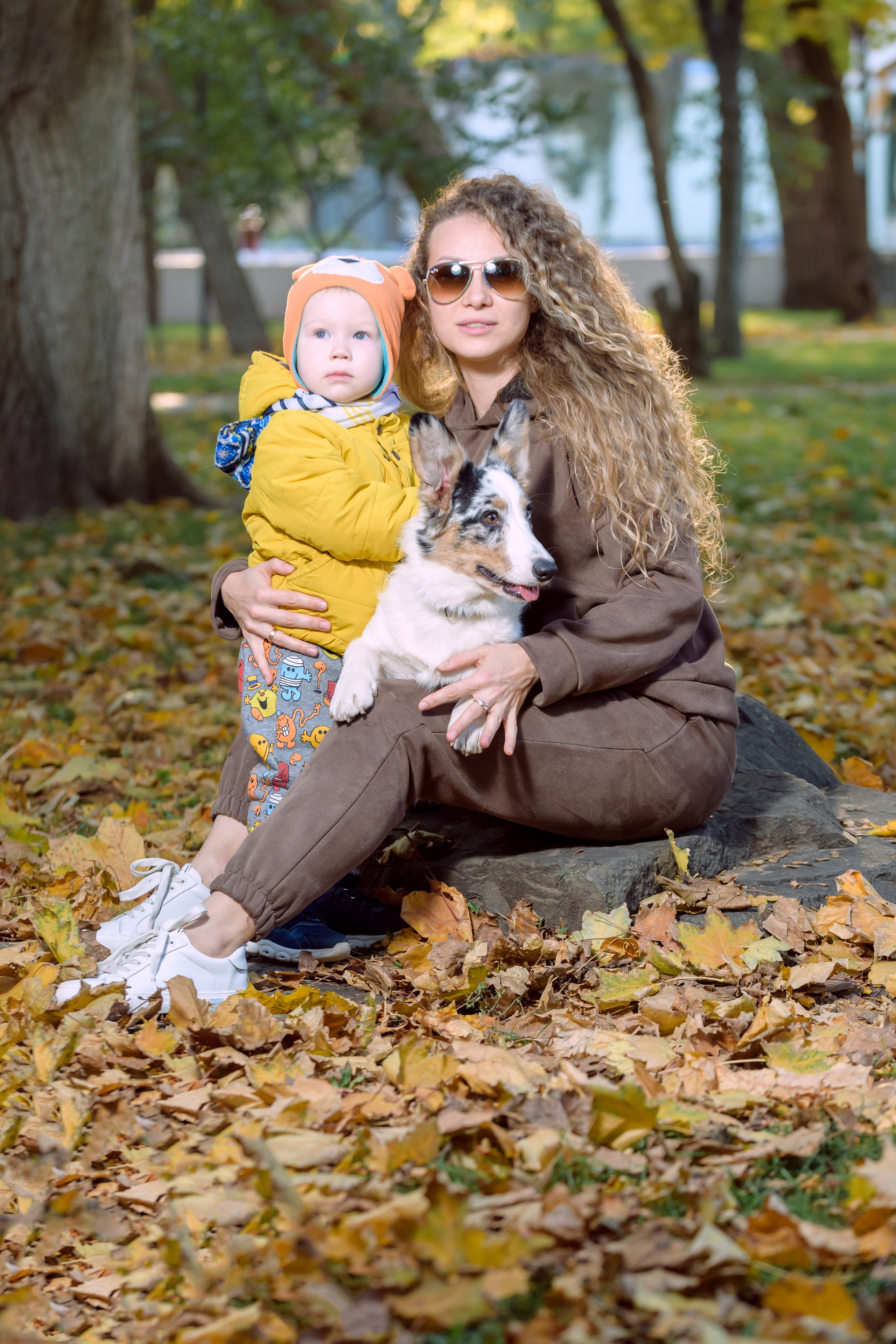 Оля и Ваня с собаками. Фотограф в Ростове-на-Дону Маркер Елена