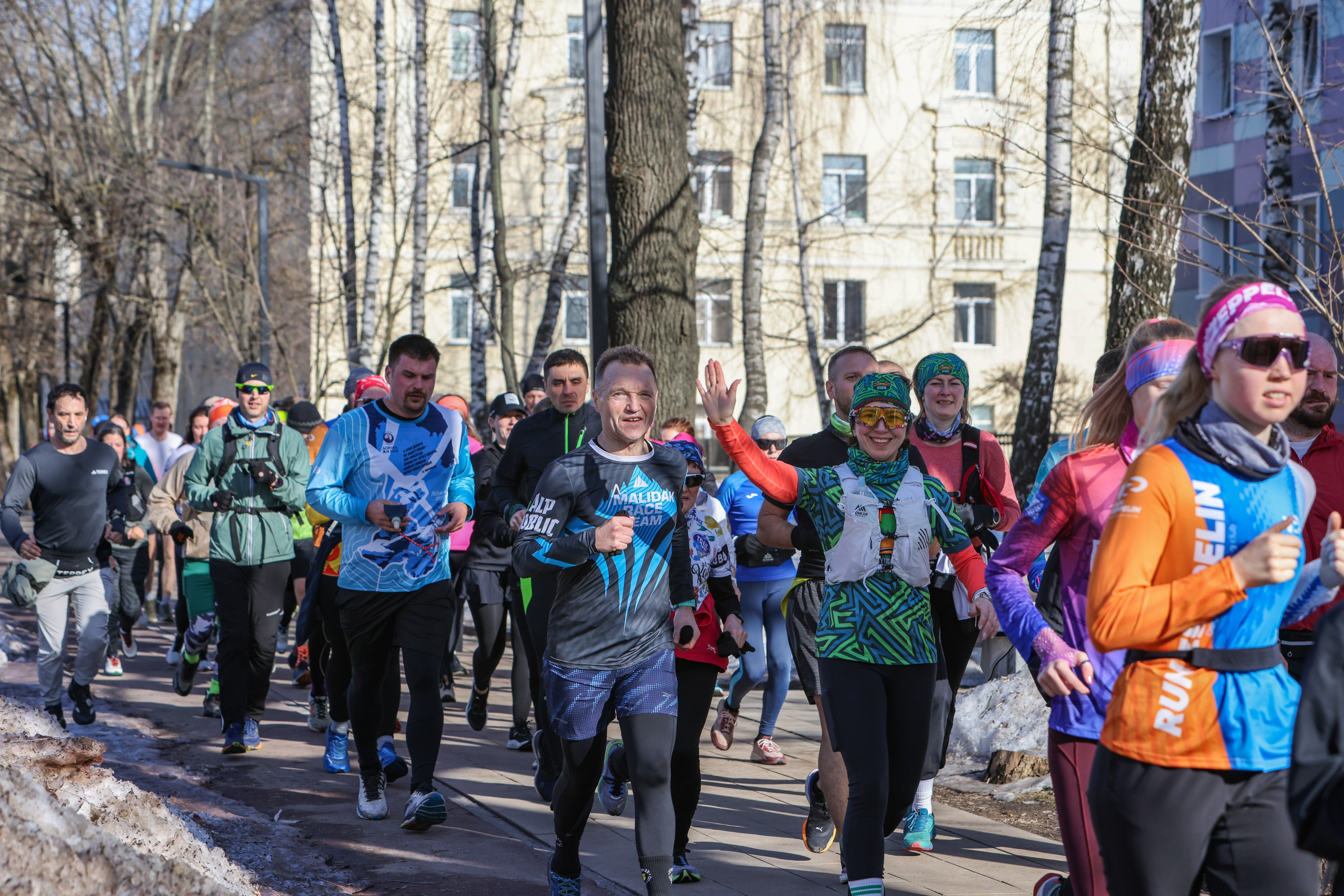 Марафон у дома, Долгопрудный, 15.03.26. Фотограф Сергей Ловкий