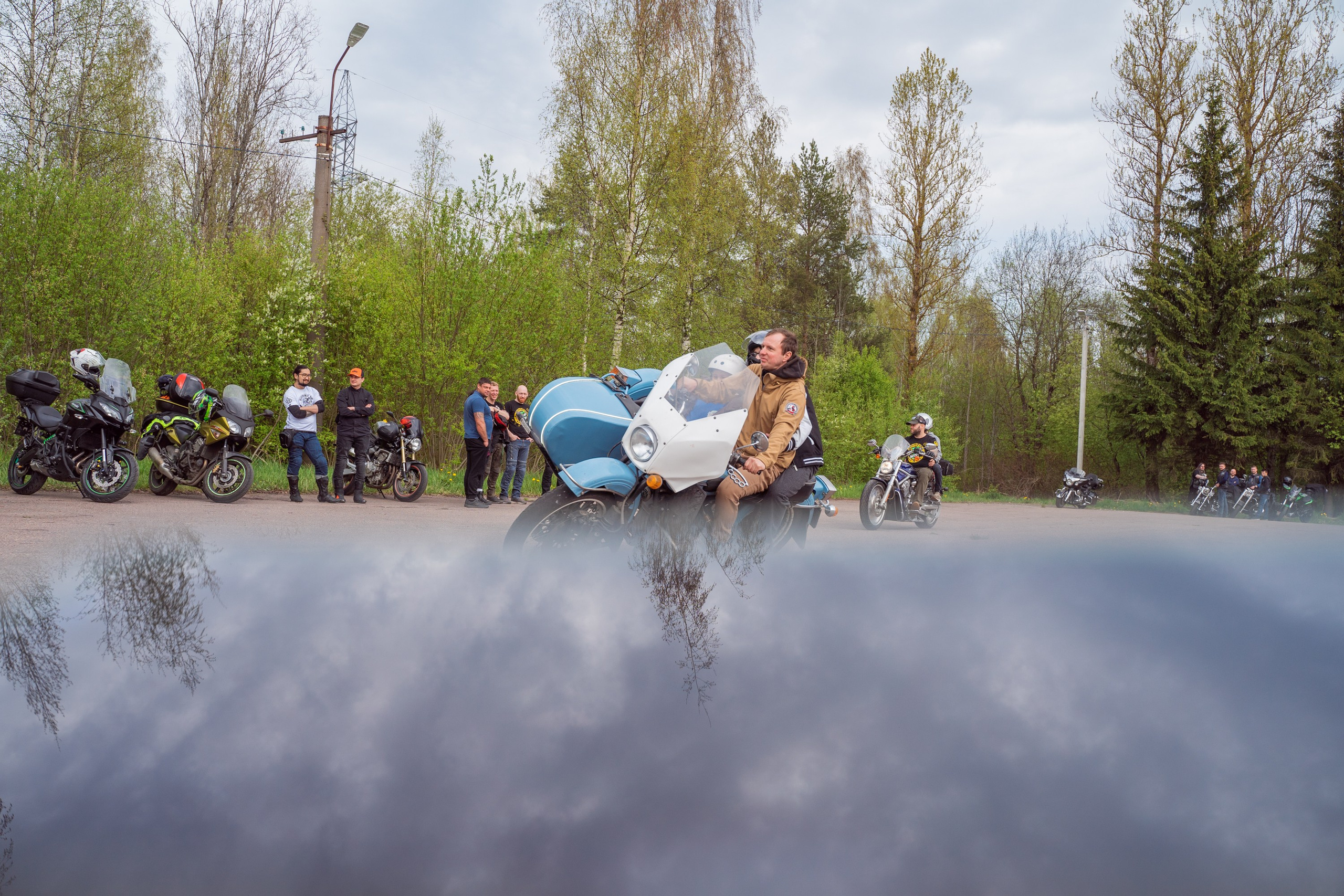 Мотоциклы —репортажная фотосъемка в Санкт-Петербурге. Свадебный, семейный, портретный, репортажный фотограф в Санкт-Петербурге