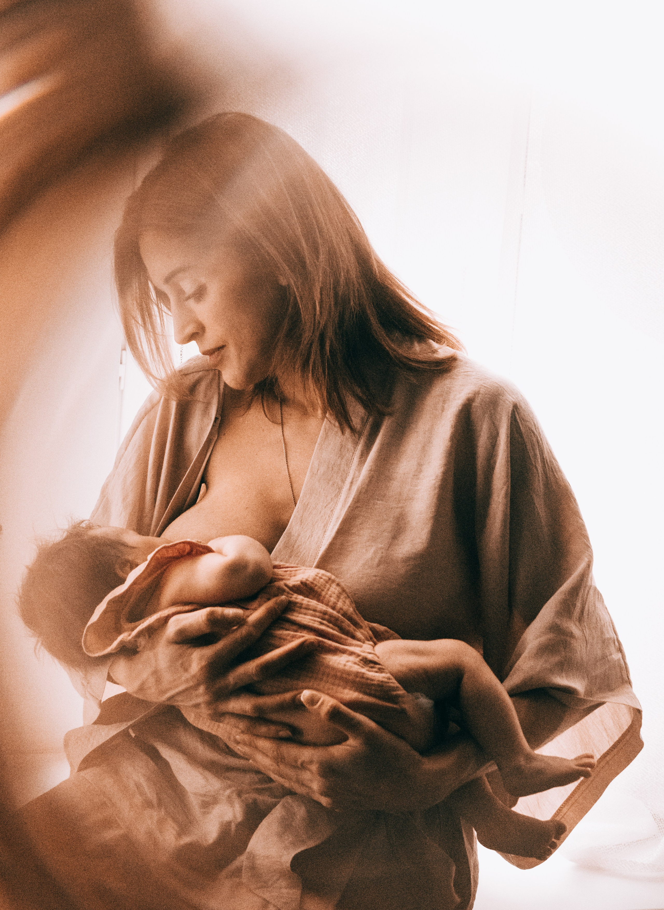 Многодетная мама. Семейный, ньюборн фотограф, фотограф на роды в Москве, Виктория Тюльдюкова