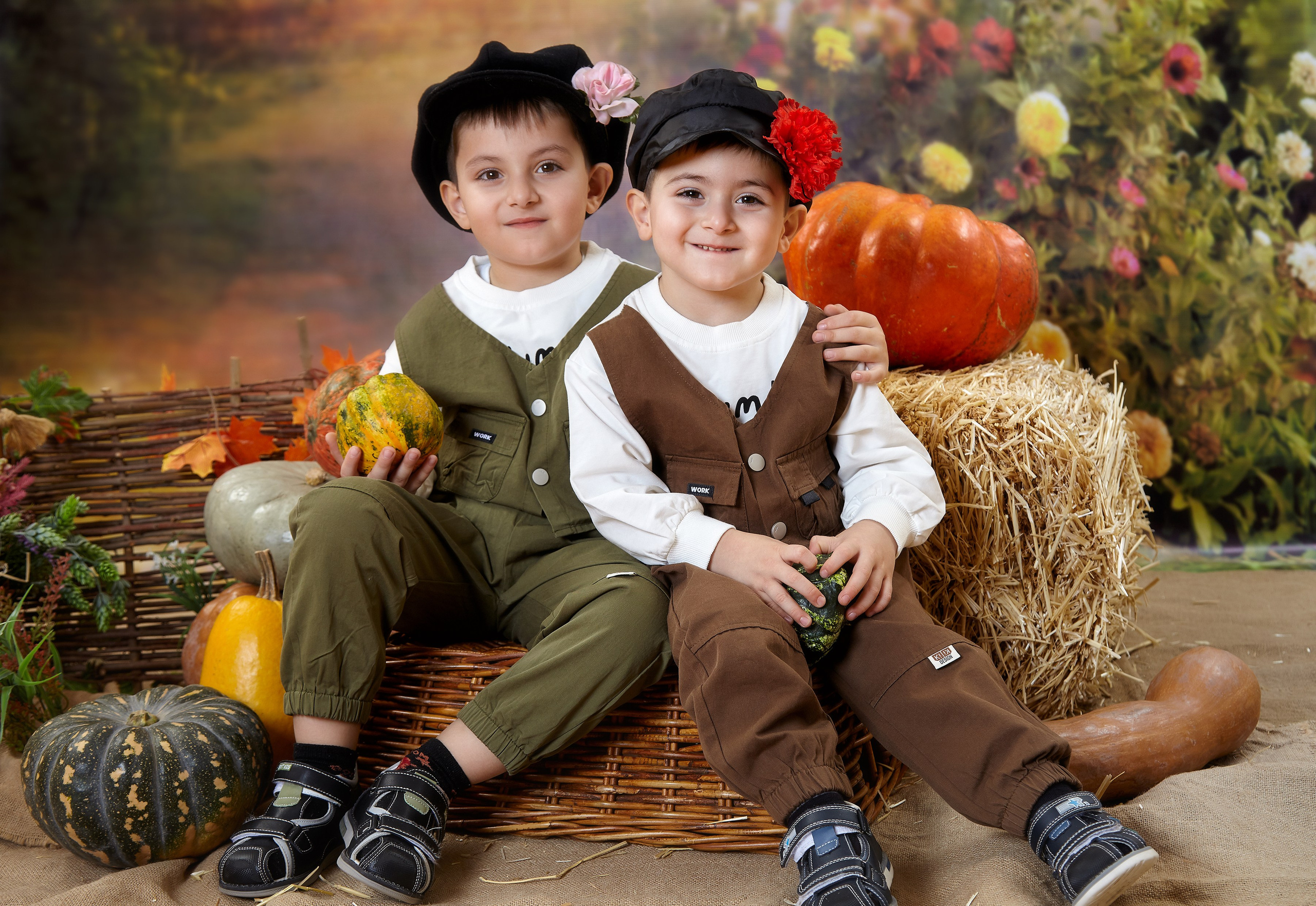 Осенняя фотосессия в дет-садах