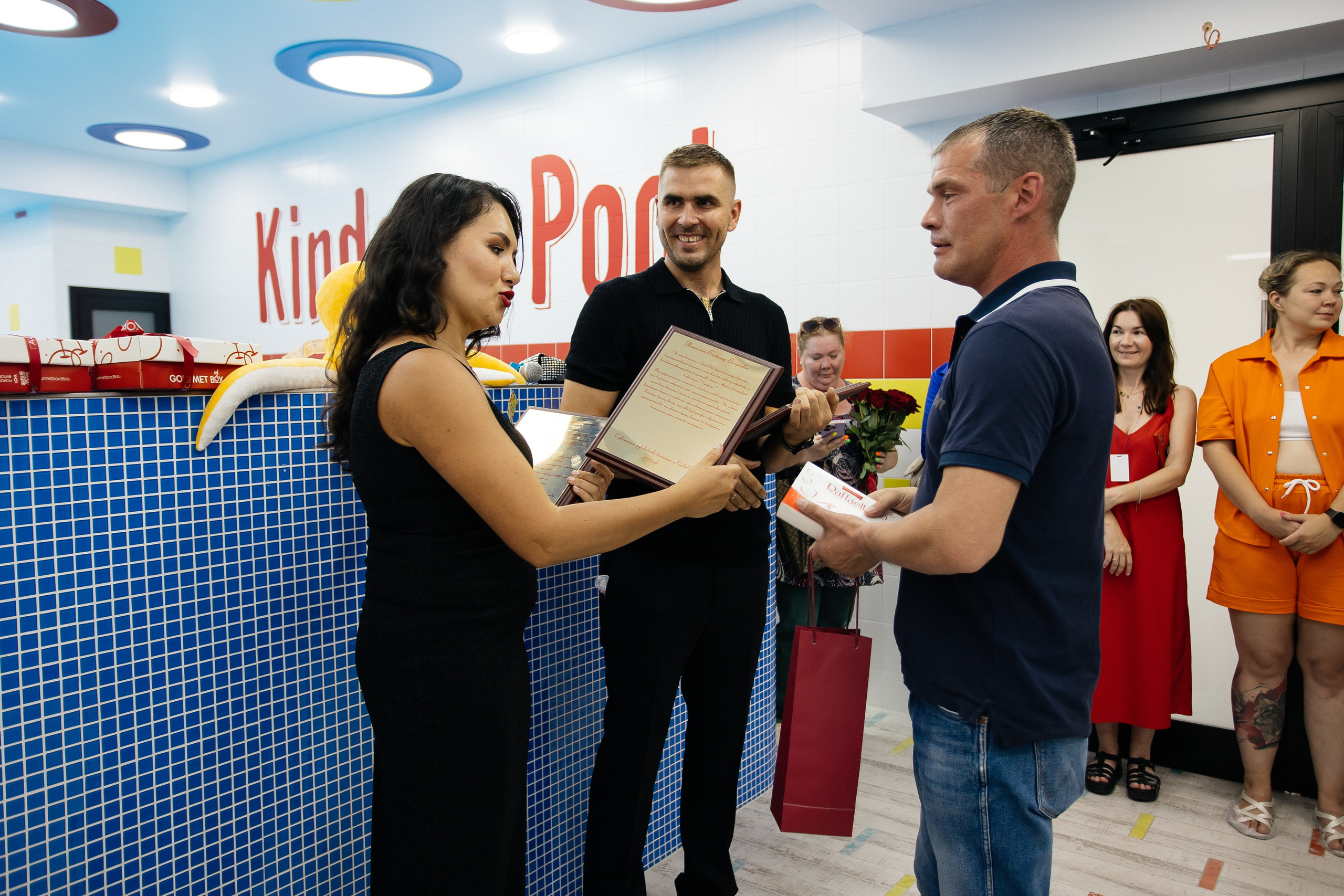 Открытие бассейна. Фотограф в Иркутске