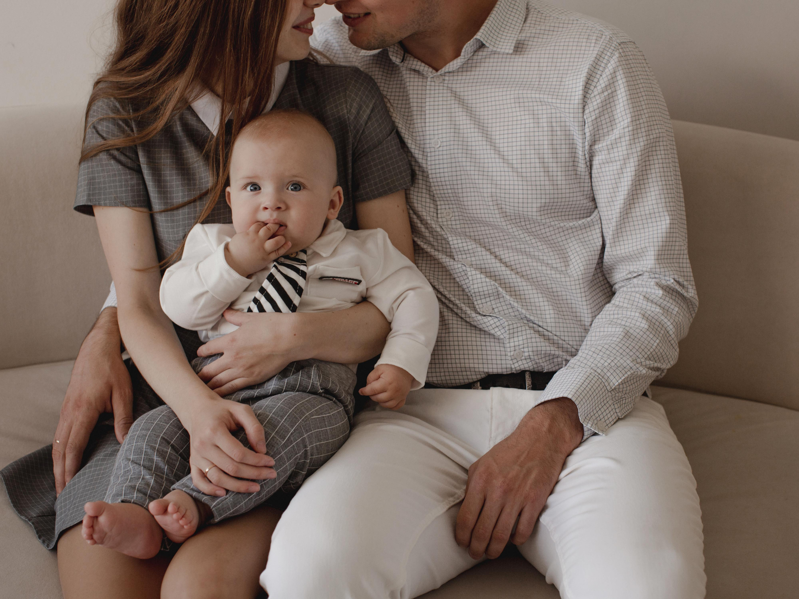 семейная фотосессия в фотостудии Екатеринбург