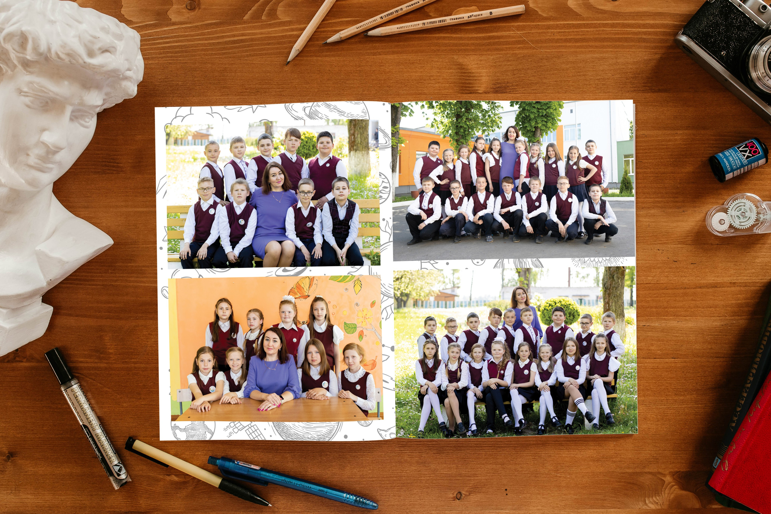 Космос. Выпускные альбомы Беларусь