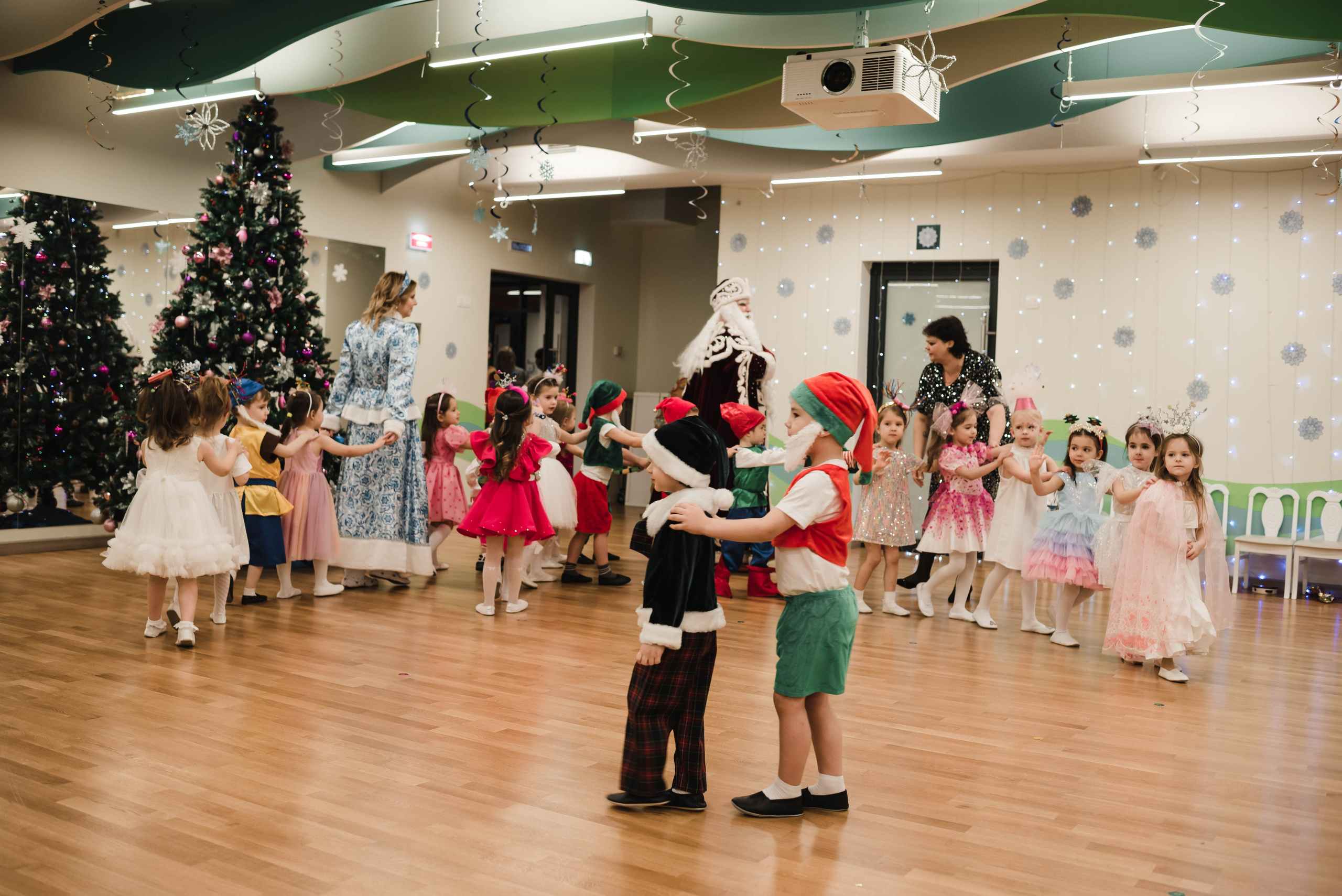 Детский садик Новый год. Фотограф в Москве новорожденные свадьбы семьи Дарья Ларионова