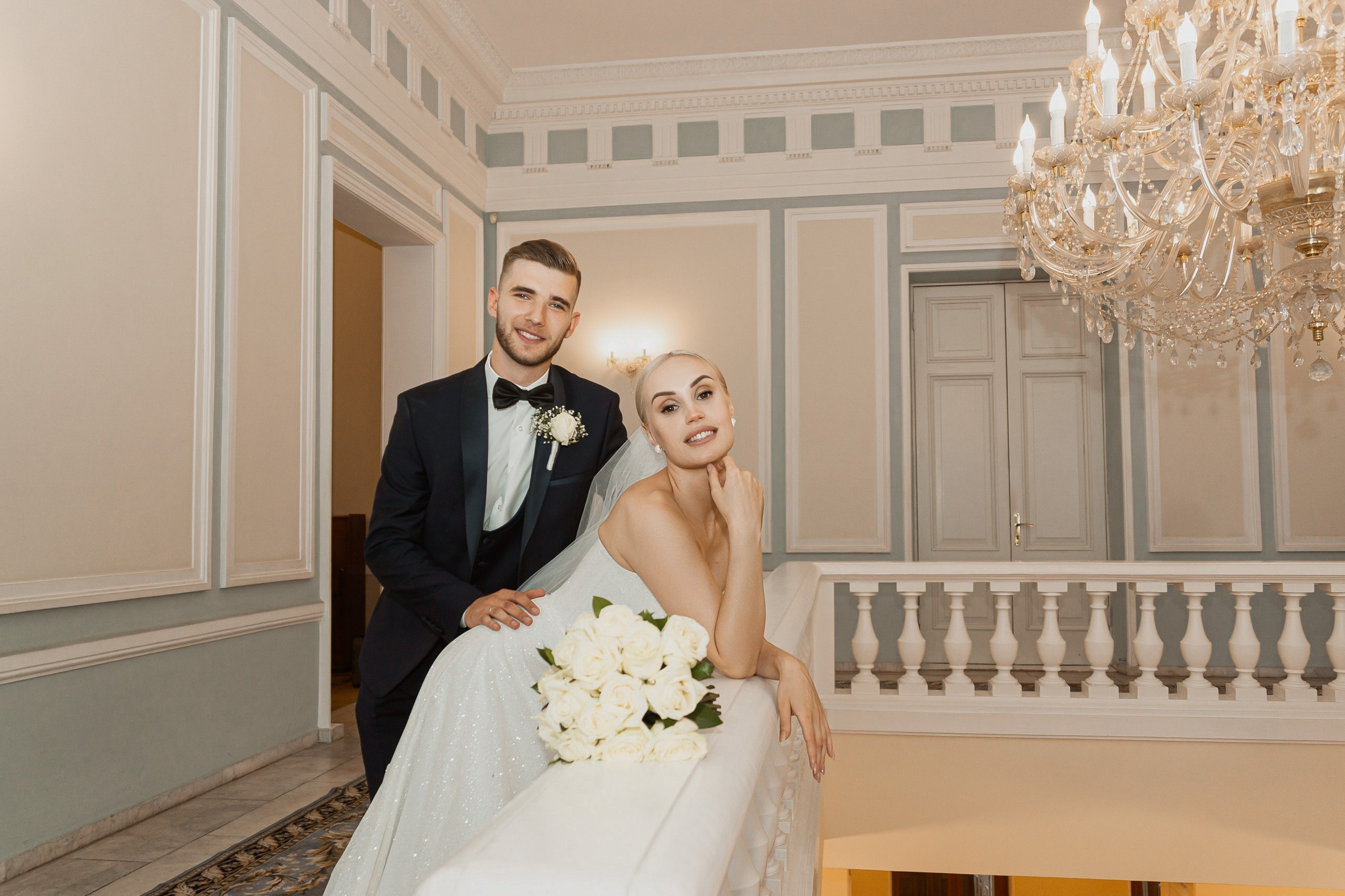 Свадебная регистрация молодожёнов Санкт-Петербург