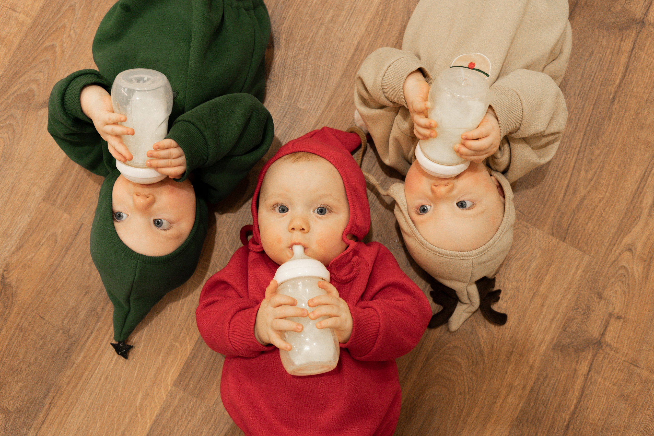 Новогодние тройняшки. Главная