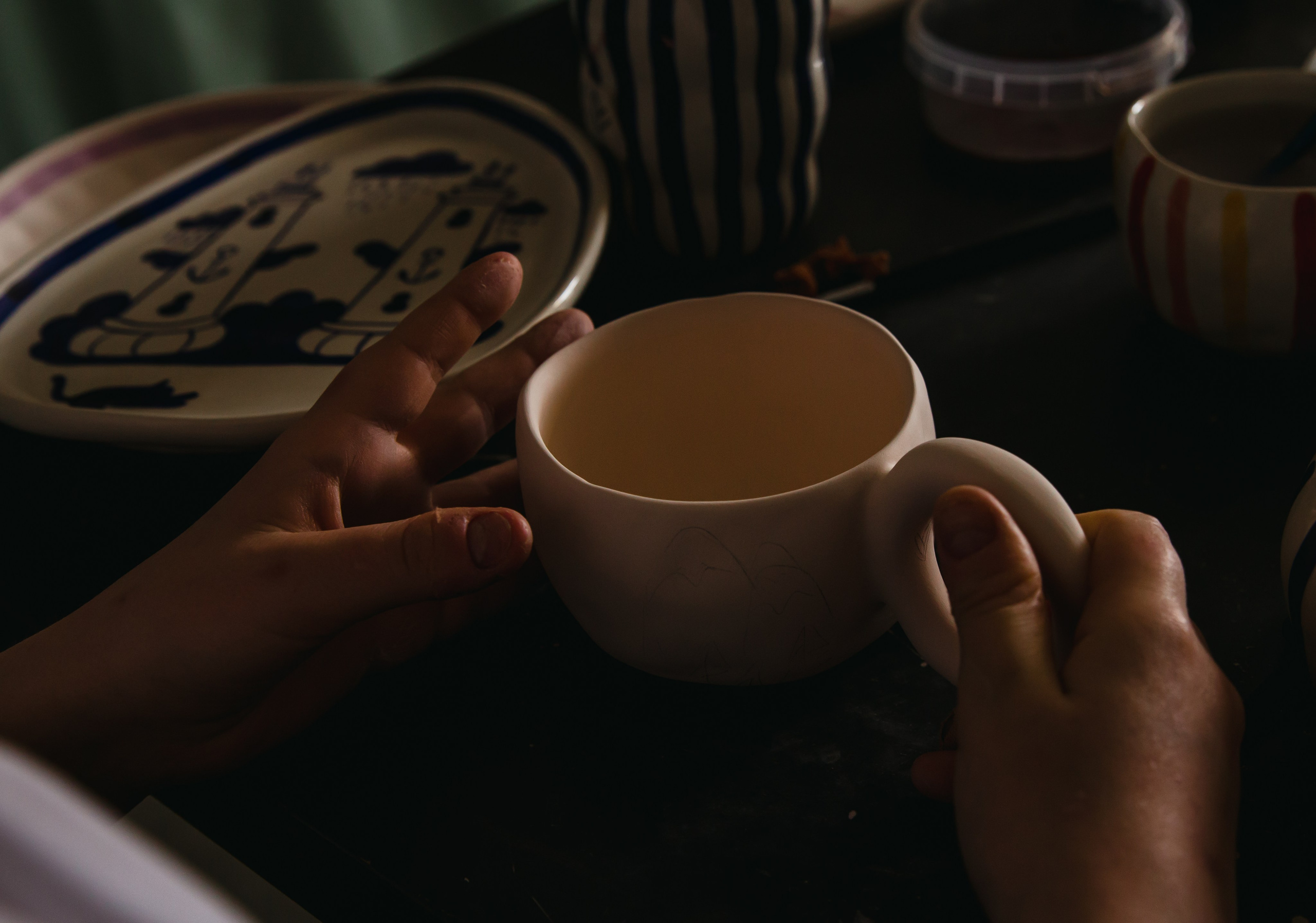 Встреча. Керамический бренд. Ольга Степанова фотограф визажист в Санкт-Петербурге