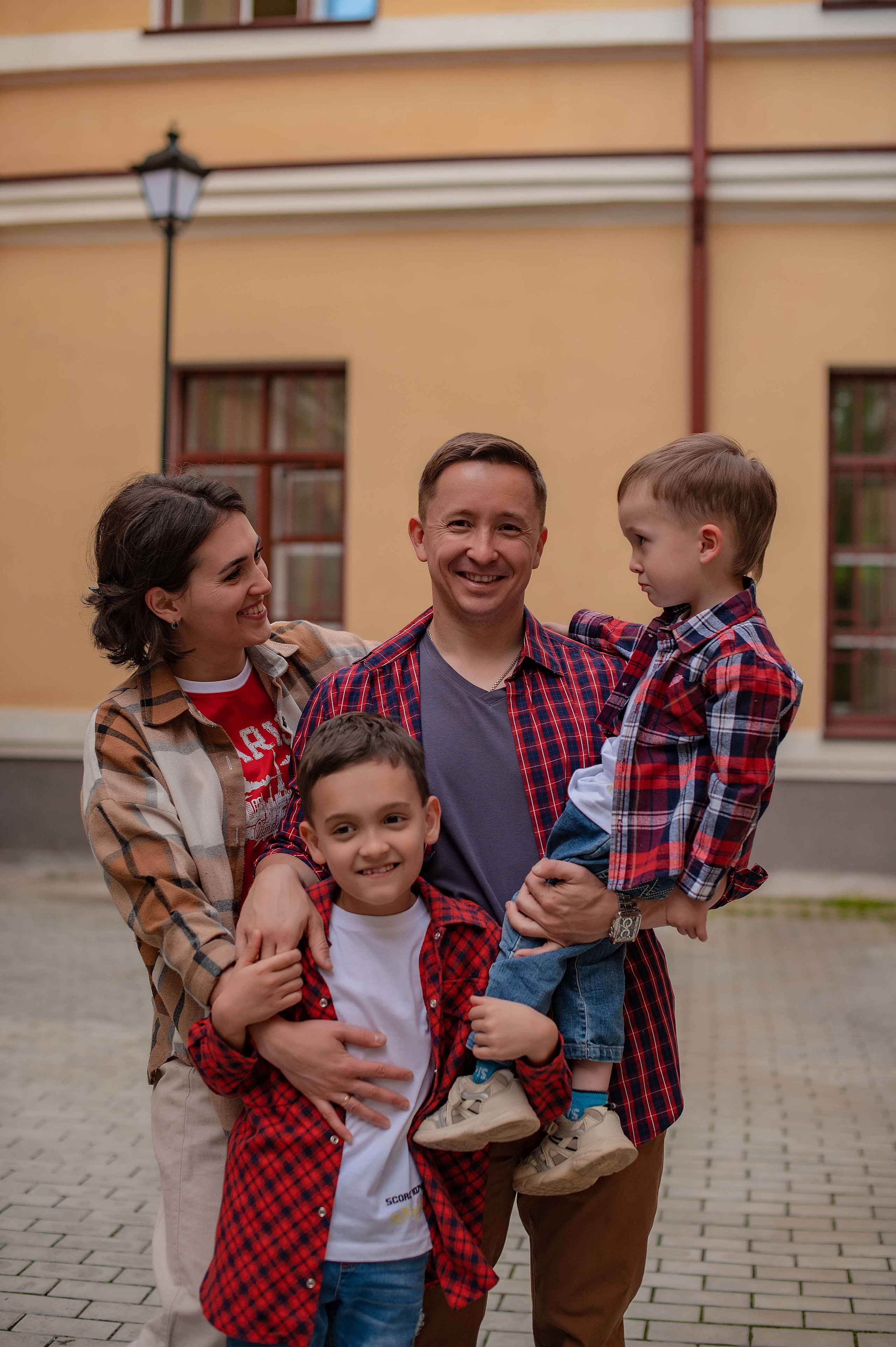 Семья Игоря и Екатерины. Фотограф Виктория Воронина