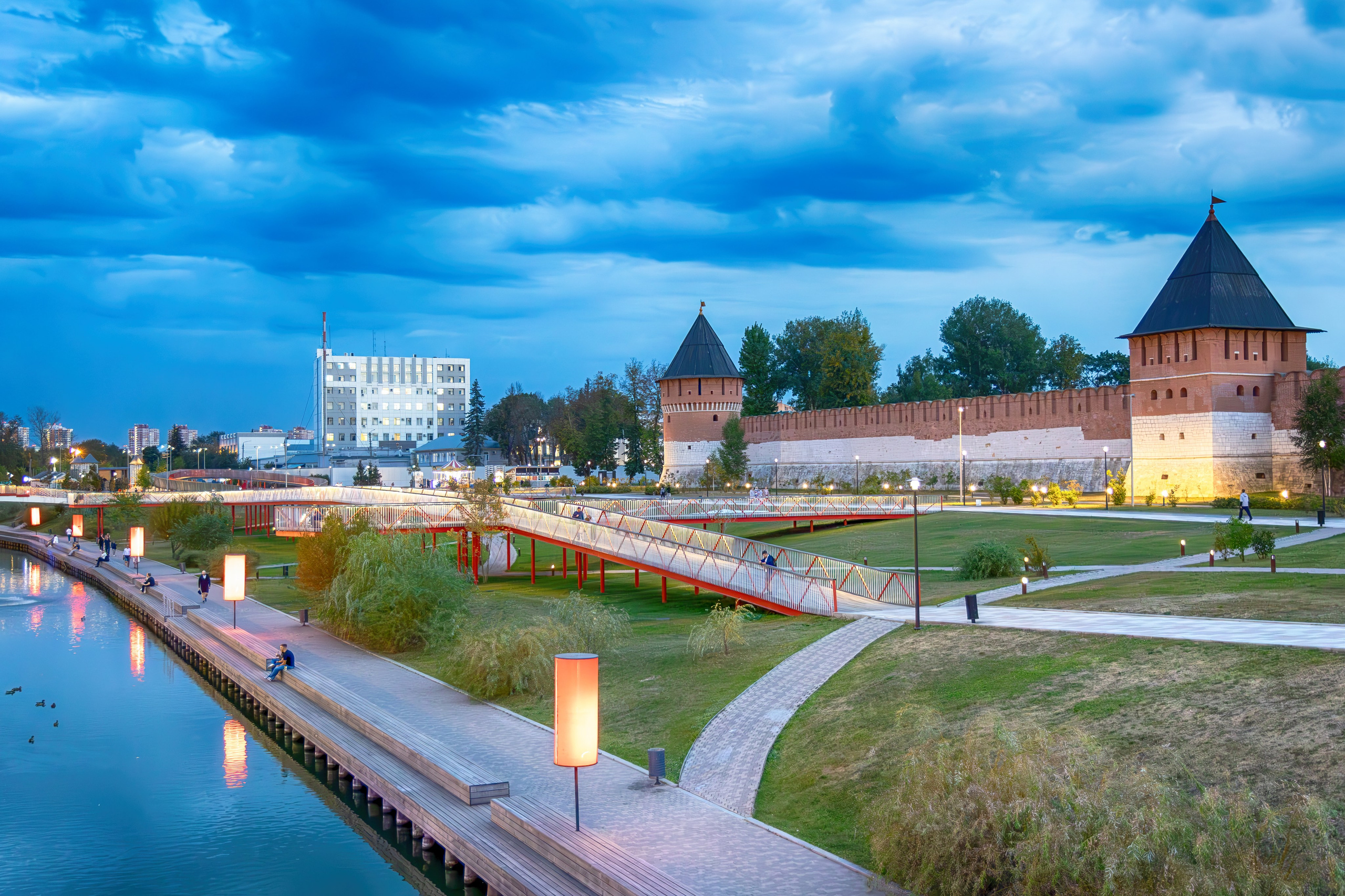 Съемка вечерних пейзажей без штатива. Профессиональная фото и видеосъемка. Москва