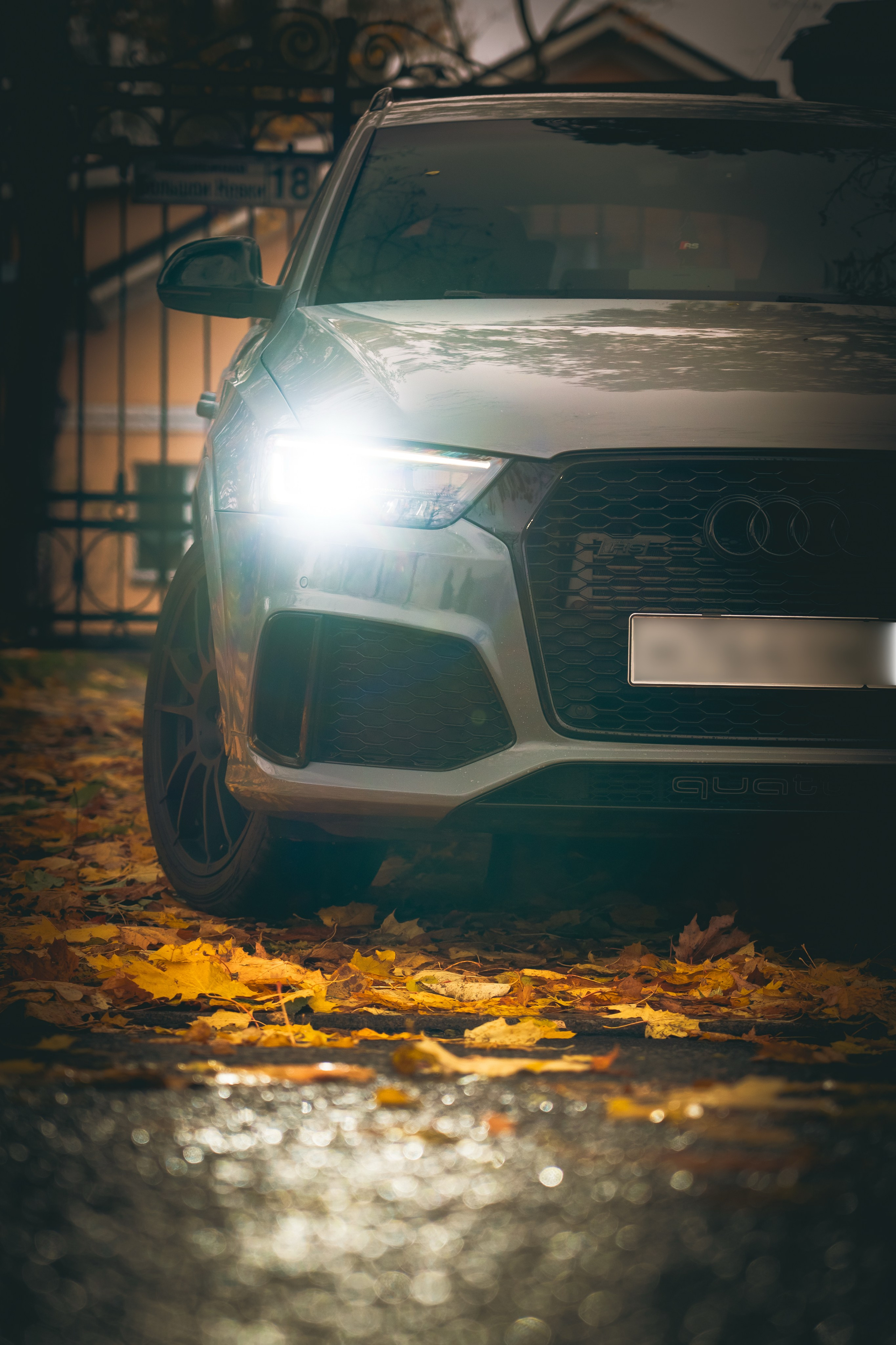 Audi TTS Audi Q3. Видеограф и фотограф в Санкт-Петербурге