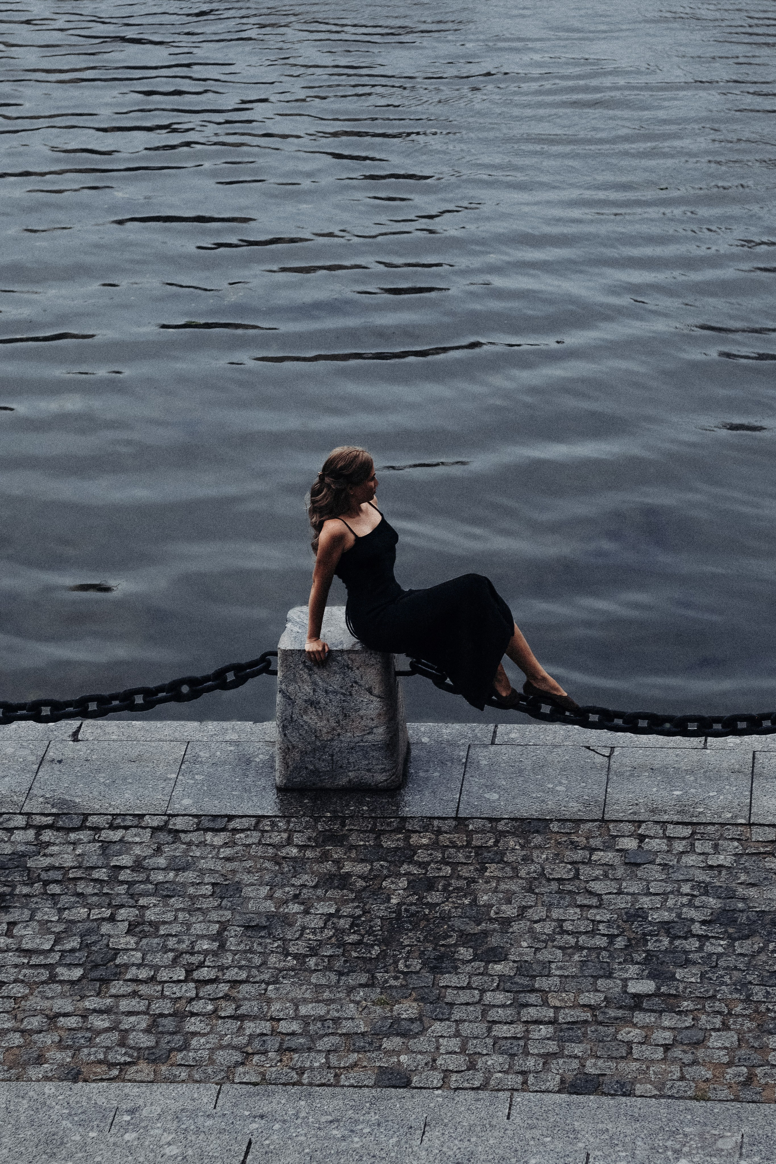 Набережная, утро, дождь. Арт Фотограф Мария Баулина, Москва