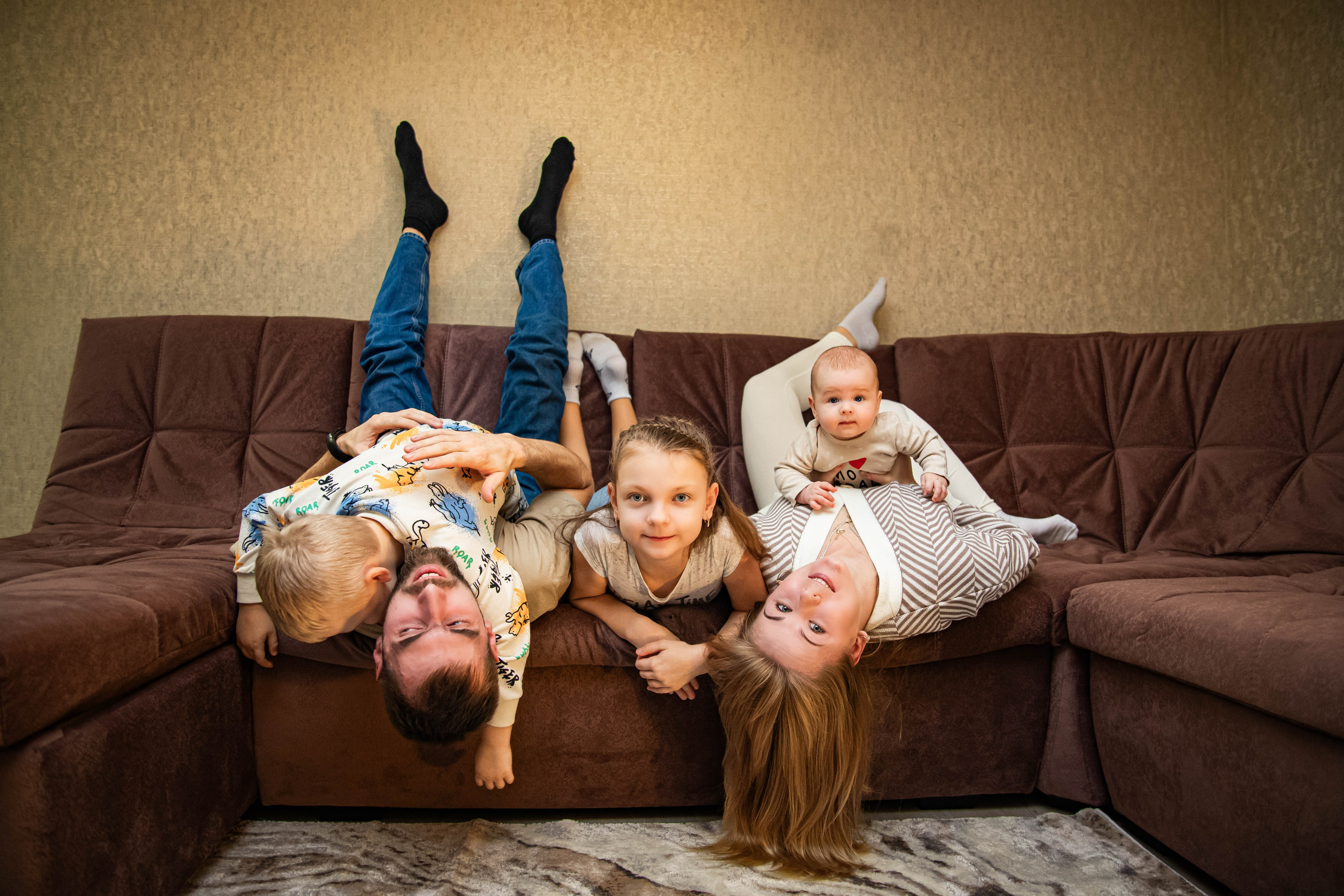 Семья. Фотограф Дарья Маташкова