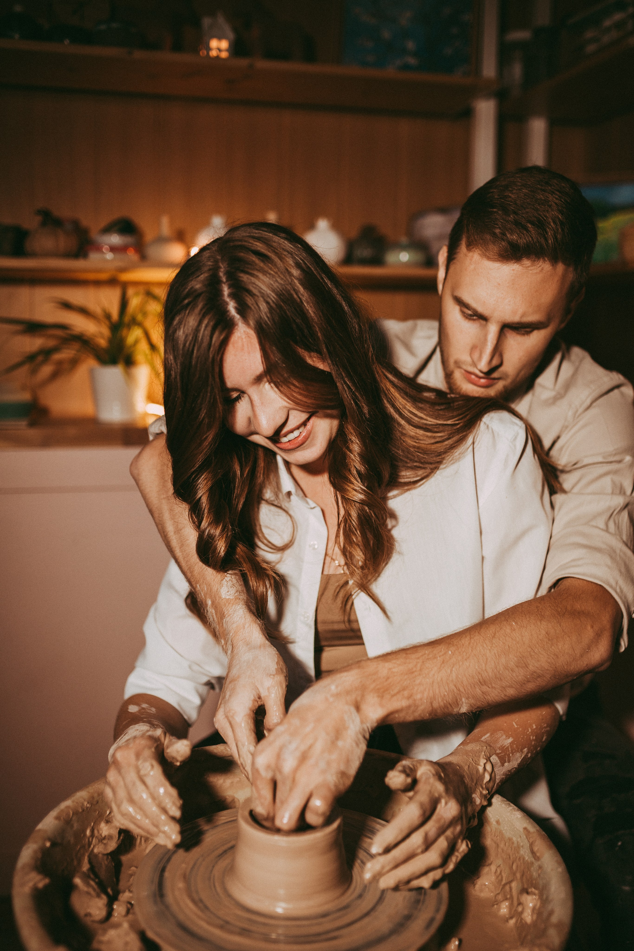 Лав стори в гончарной. Семейный и детский фотограф в Нижнем Новгороде Наумова Лидия