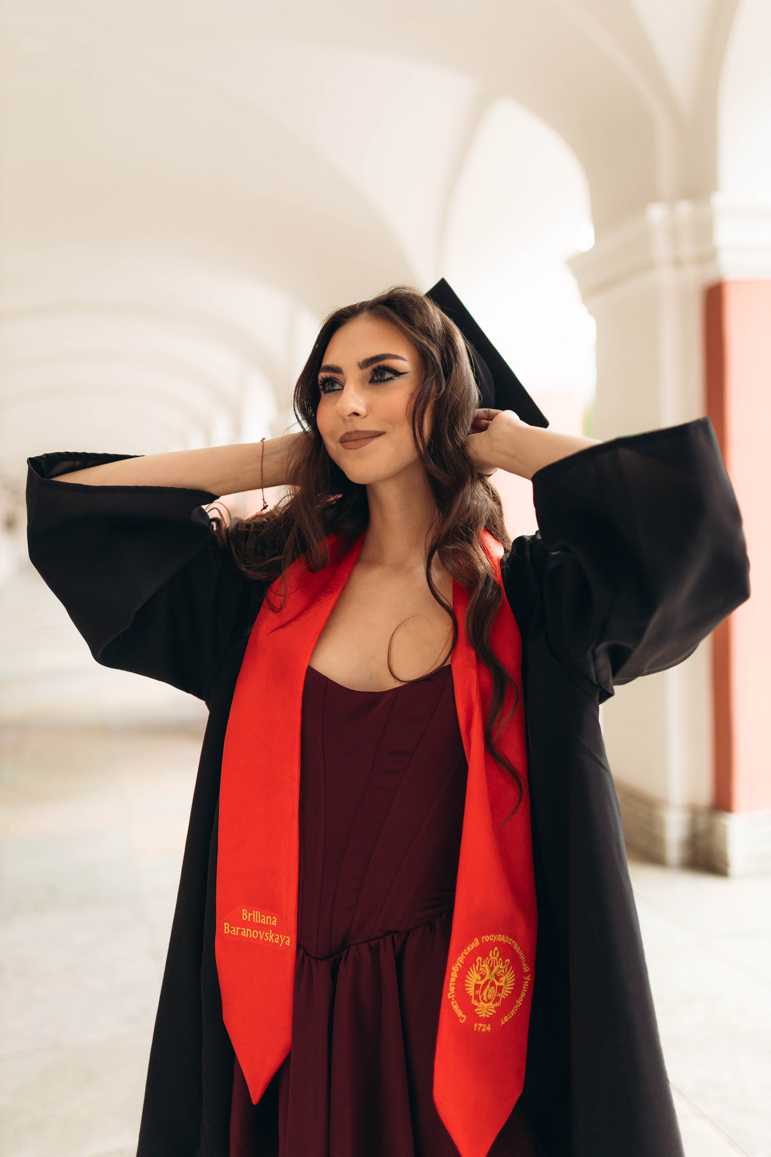 Съемка в университете. Фотограф в Санкт-Петербурге Полина