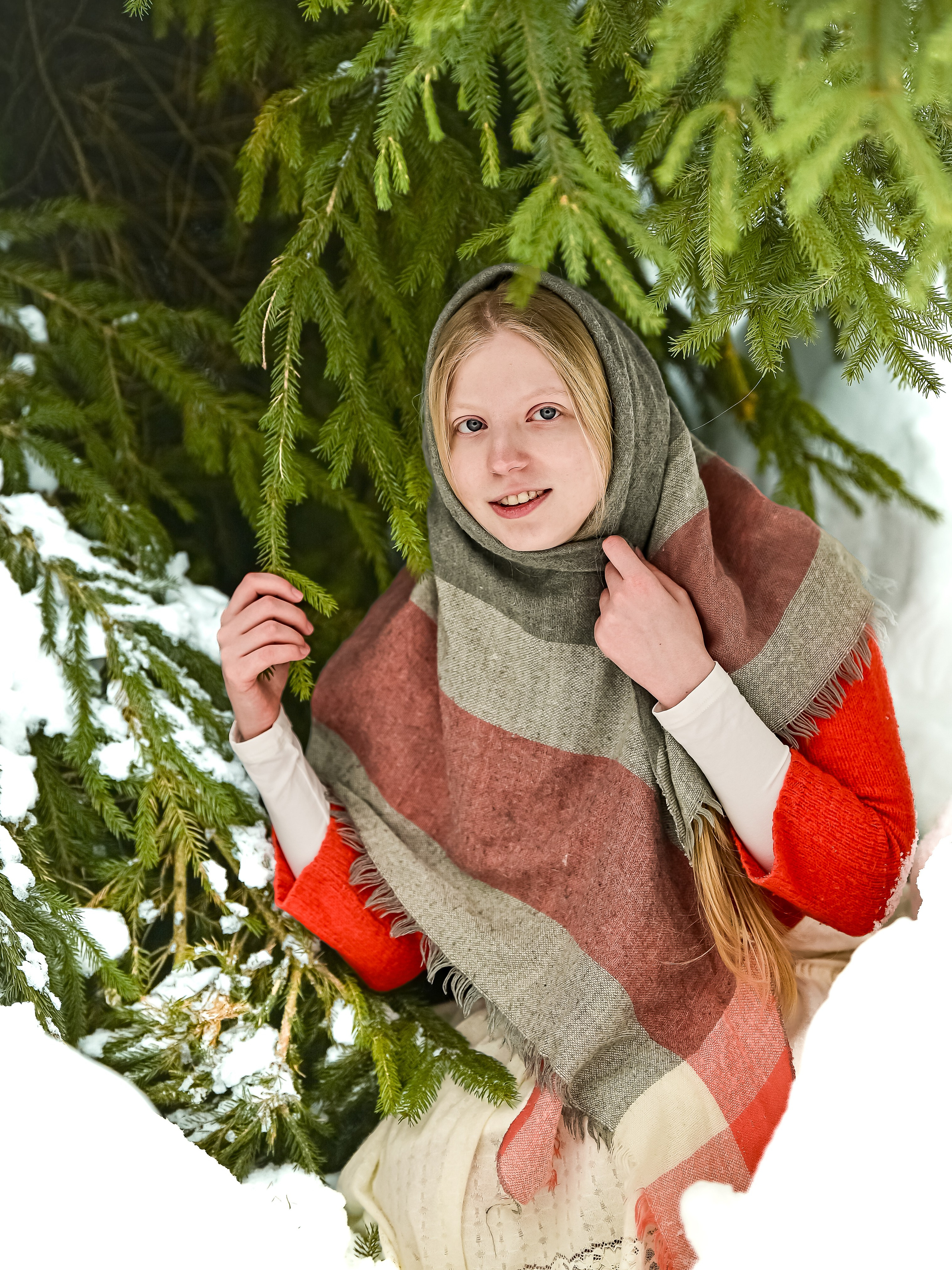 Зима в Измайлово. Портретный фотограф в Москве Сергей Чудов