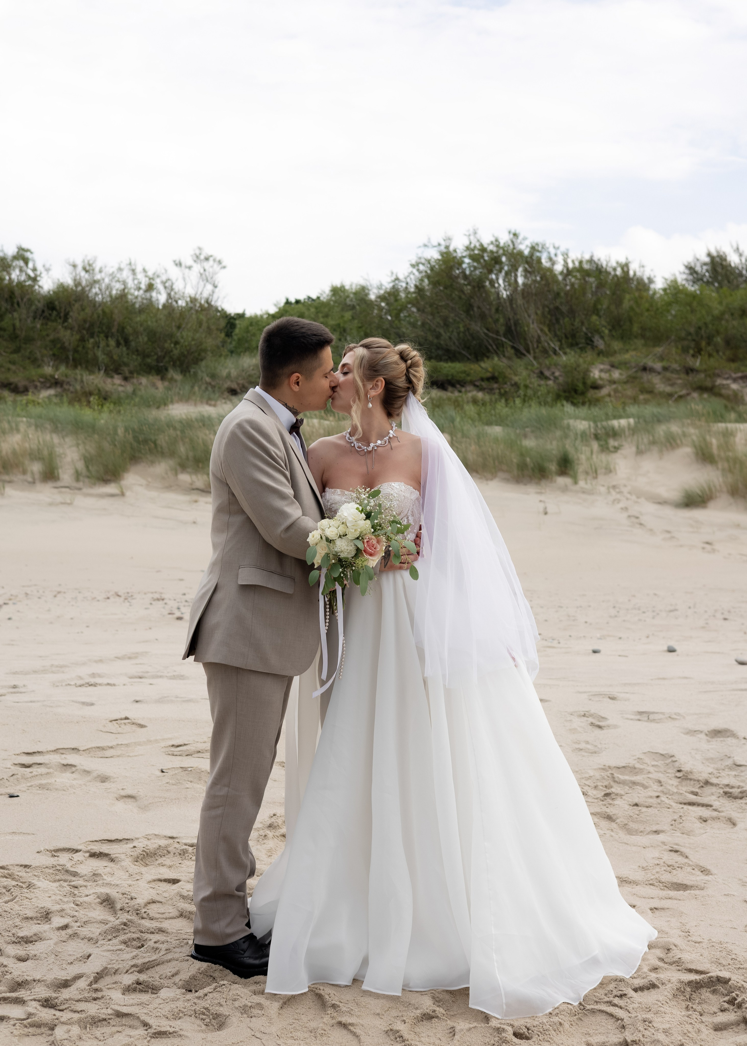 Свадьба Виолетта и Владислав | Куршская коса. Фотограф в Калининграде Сокирко Светлана