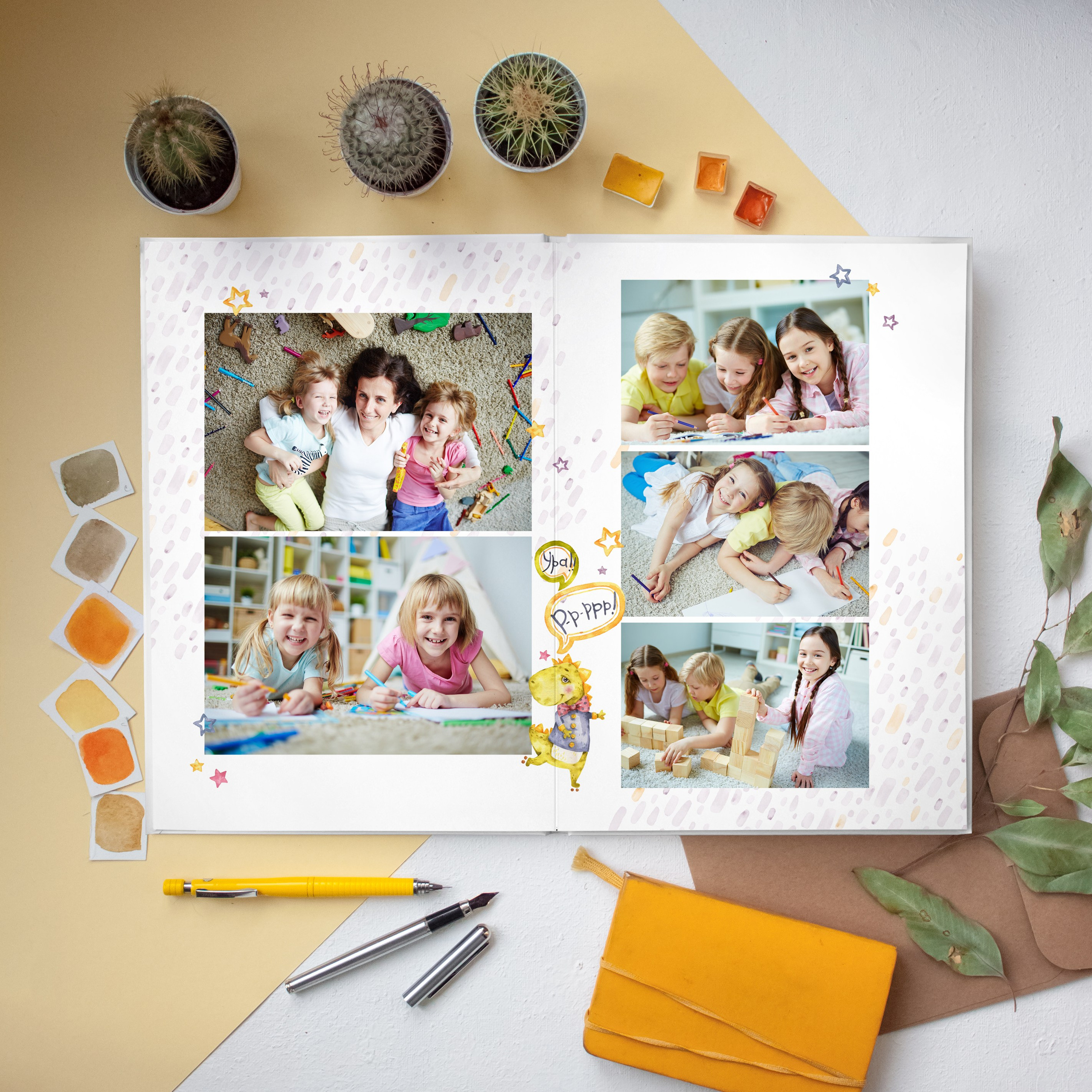 Единорожки и динозаврики 23×30 от 1400 руб. Семейный и детский фотограф в Перми Ася Леонтьева